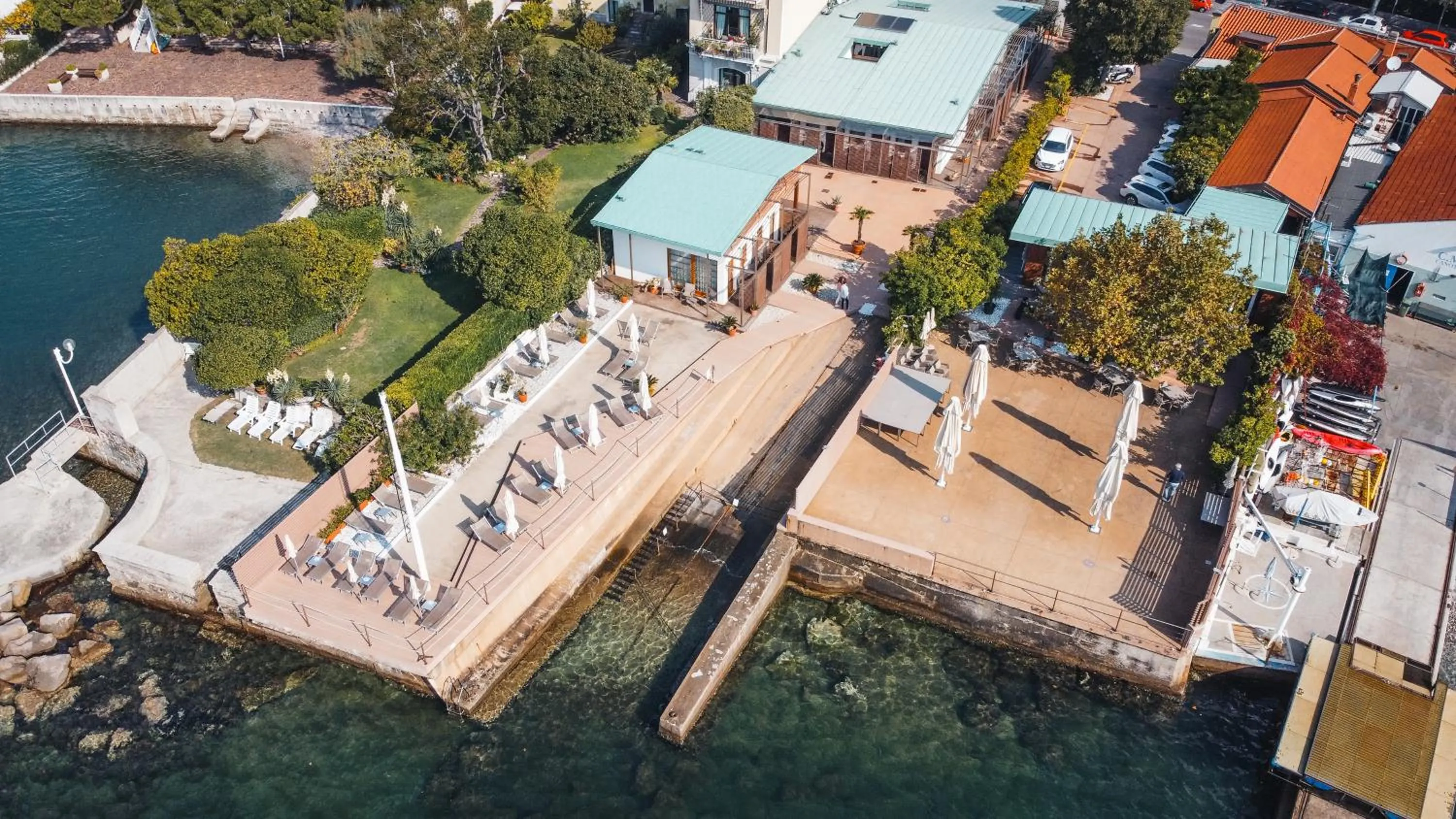 Balcony/Terrace in Tre Merli Beach Hotel