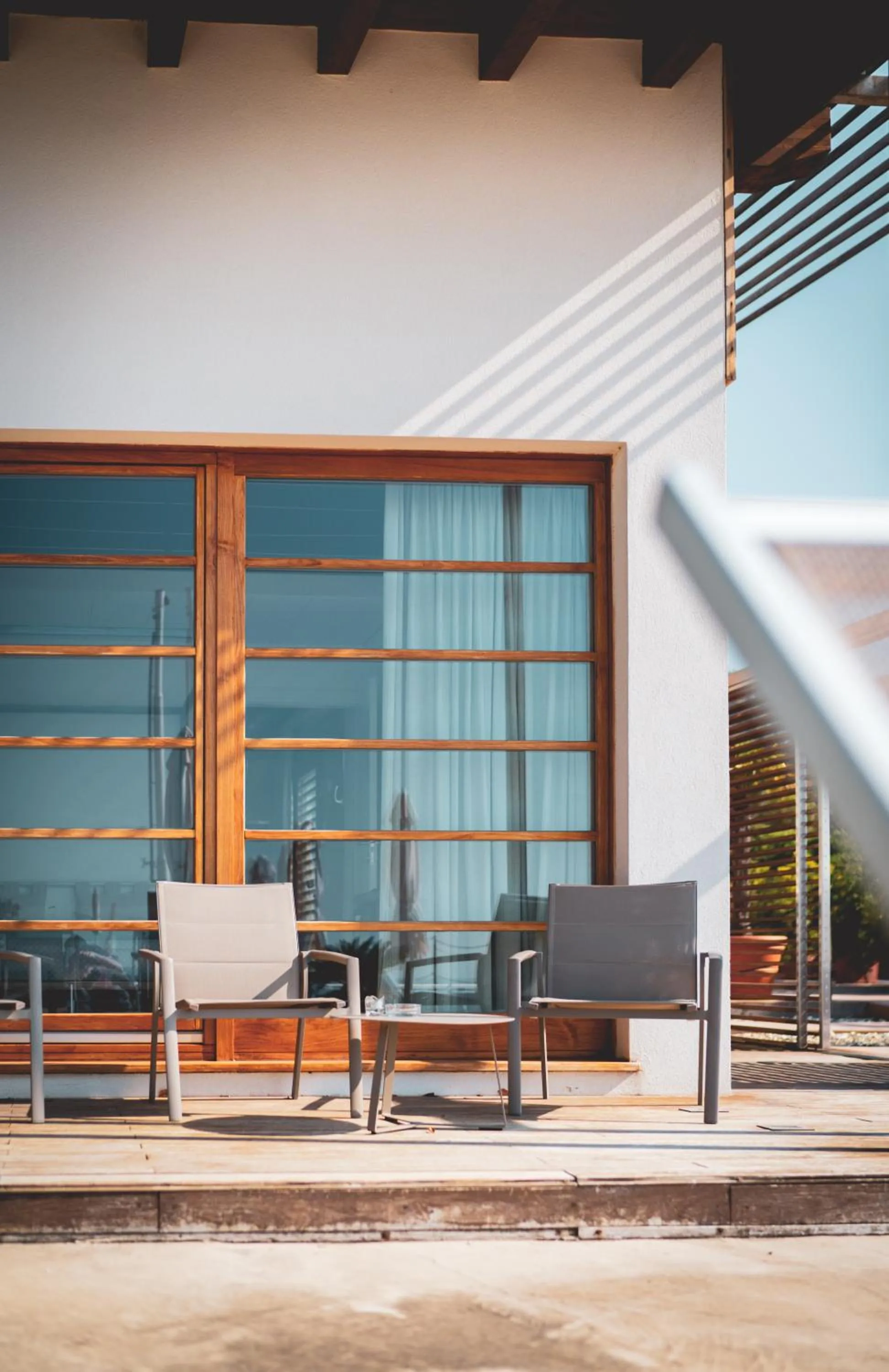 Property building in Tre Merli Beach Hotel