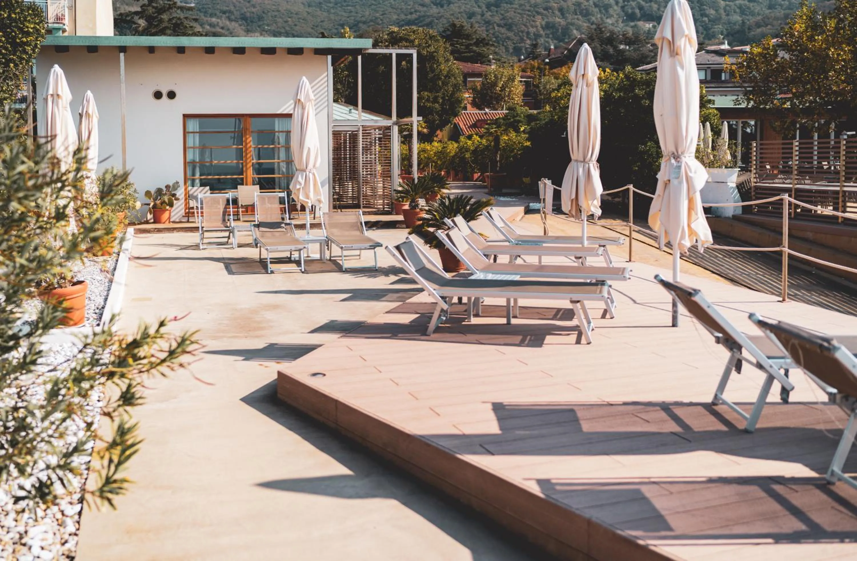 Balcony/Terrace in Tre Merli Beach Hotel