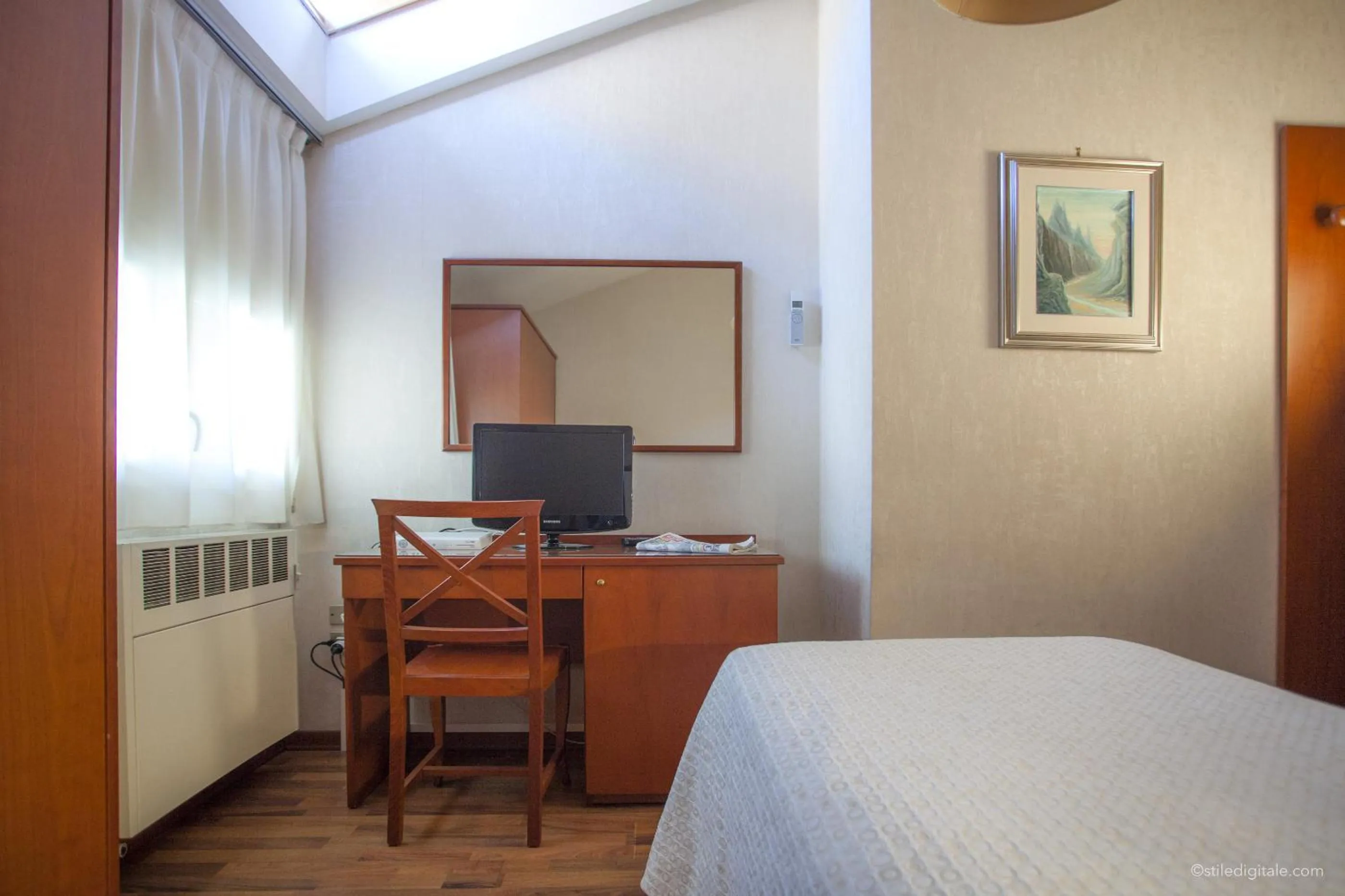 TV and multimedia, Bed in Hotel Blumen Collection by GSA Hotels