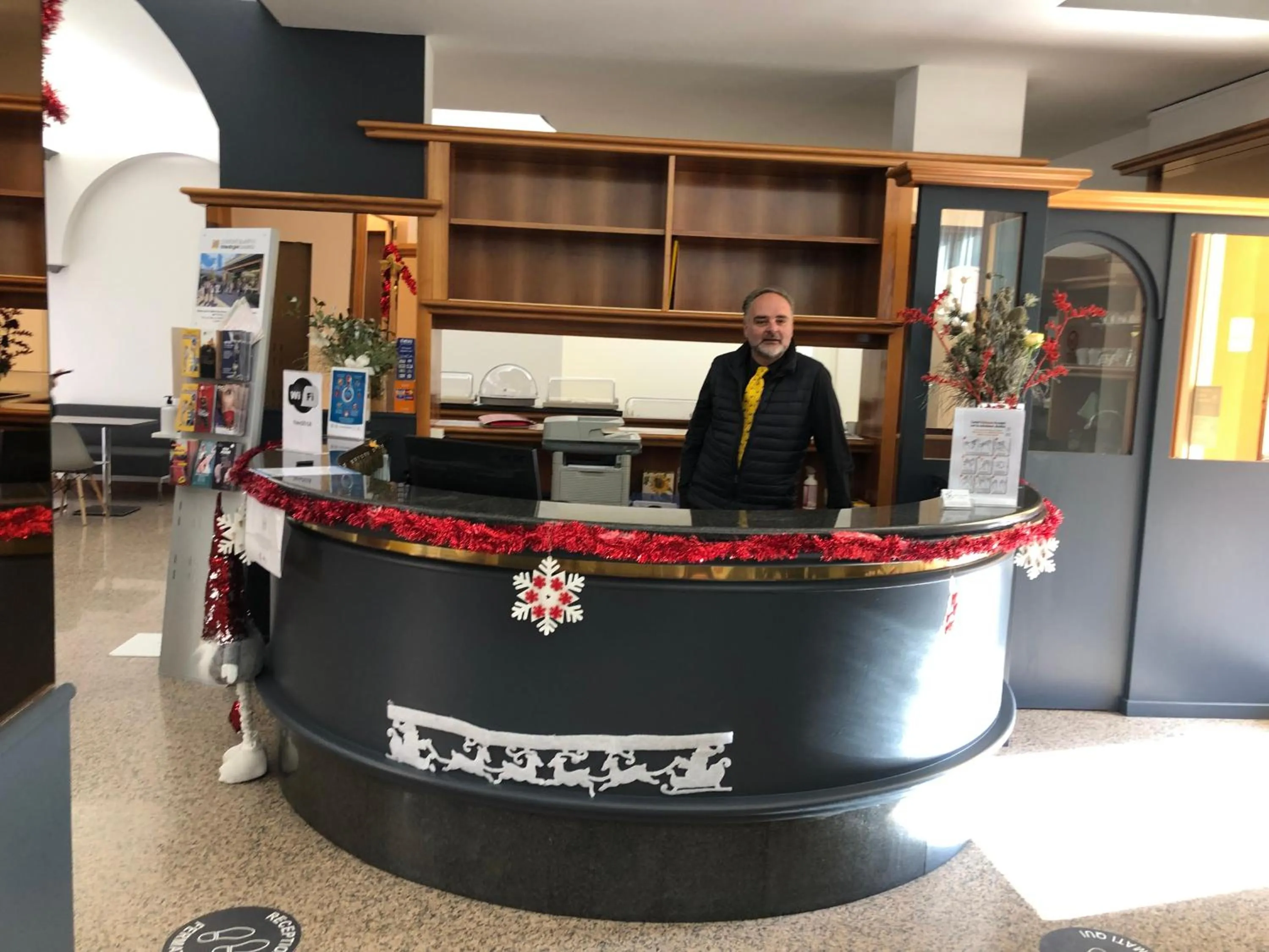 Lobby or reception in Hotel Blumen Collection by GSA Hotels