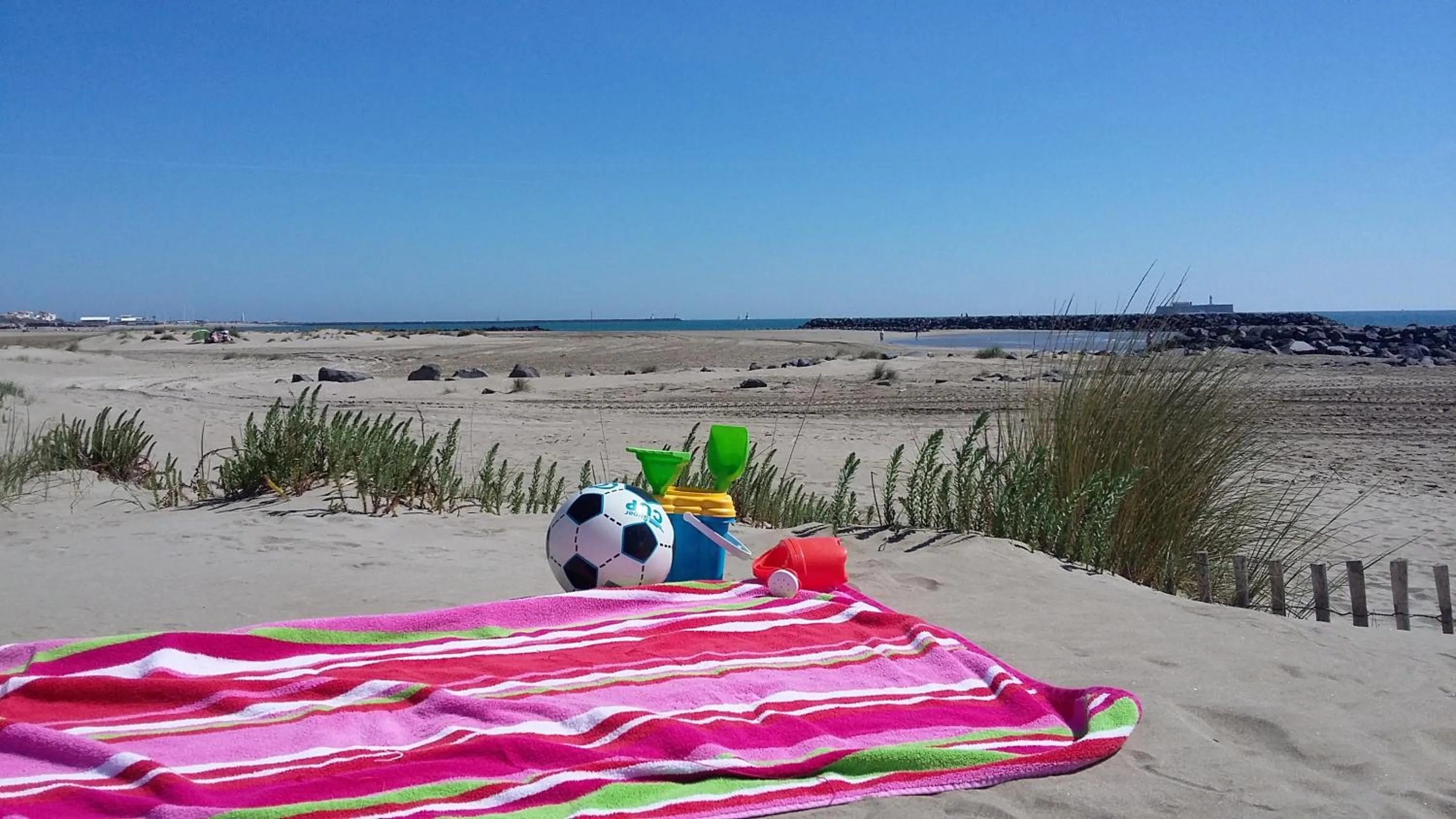 Beach in Les Andalouses