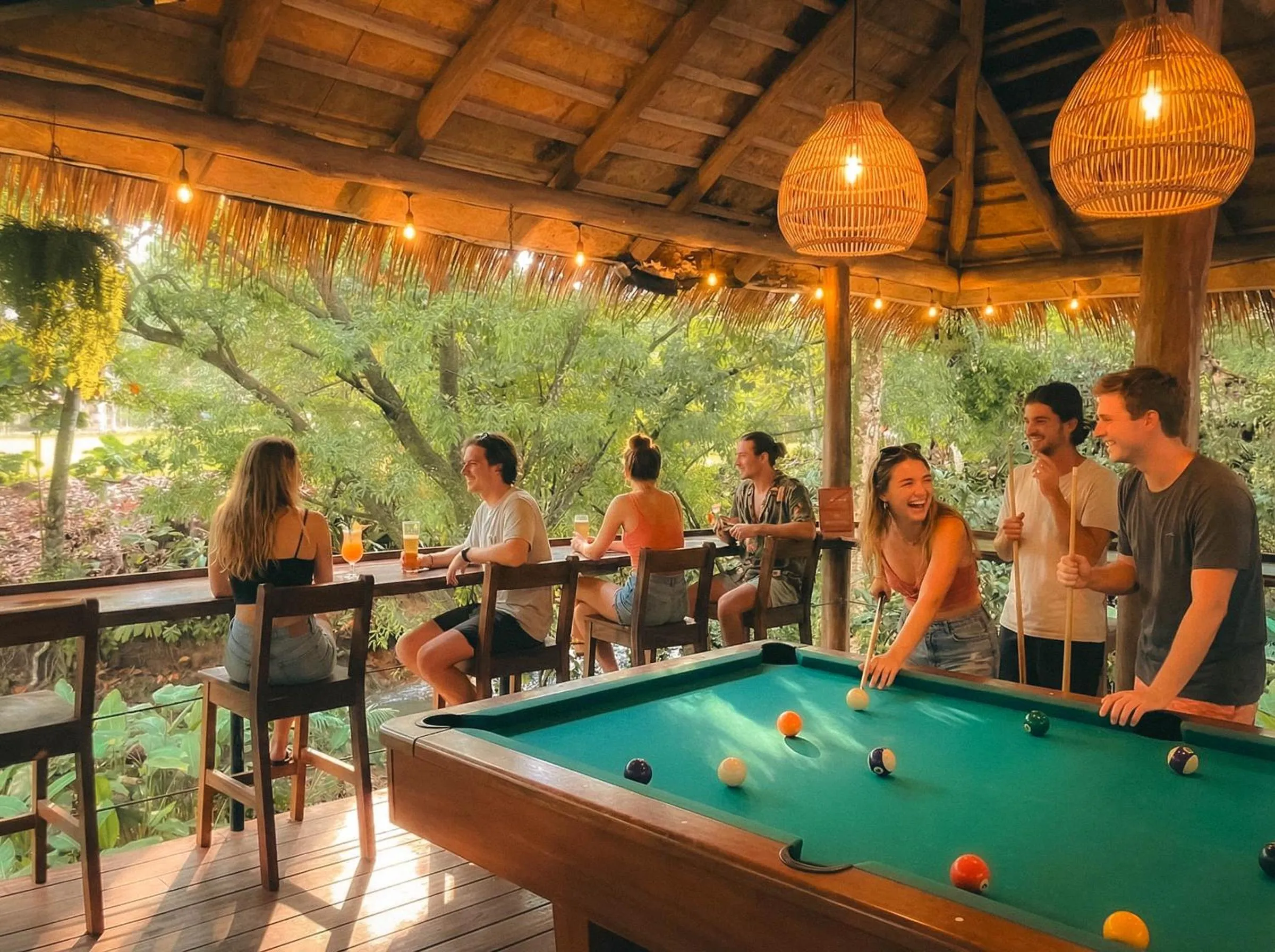 Day in Viajero La Fortuna Hostel