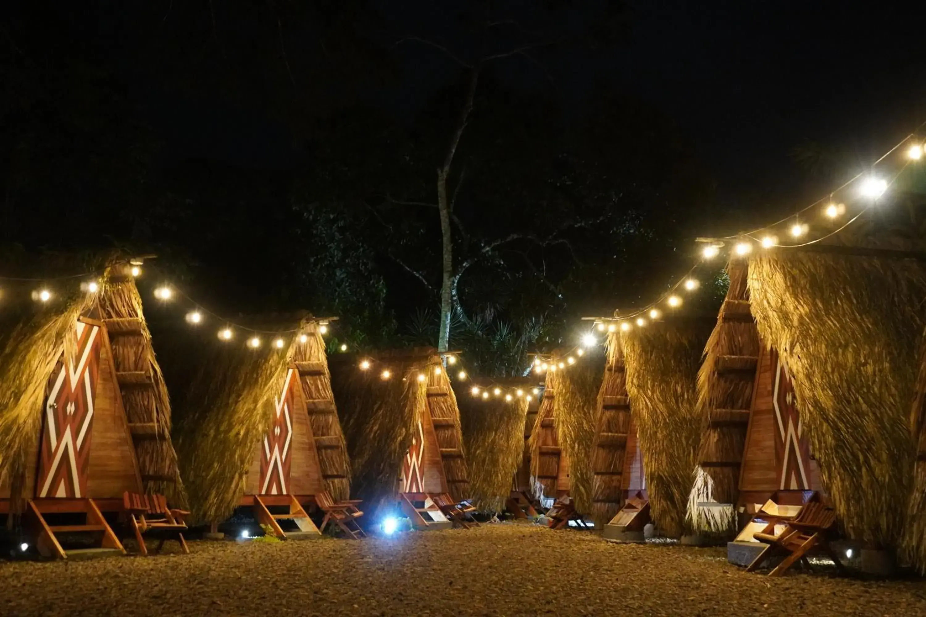 Teepee Tent in Viajero La Fortuna Hostel Teepee Tent in Viajero La Fortuna Hostel