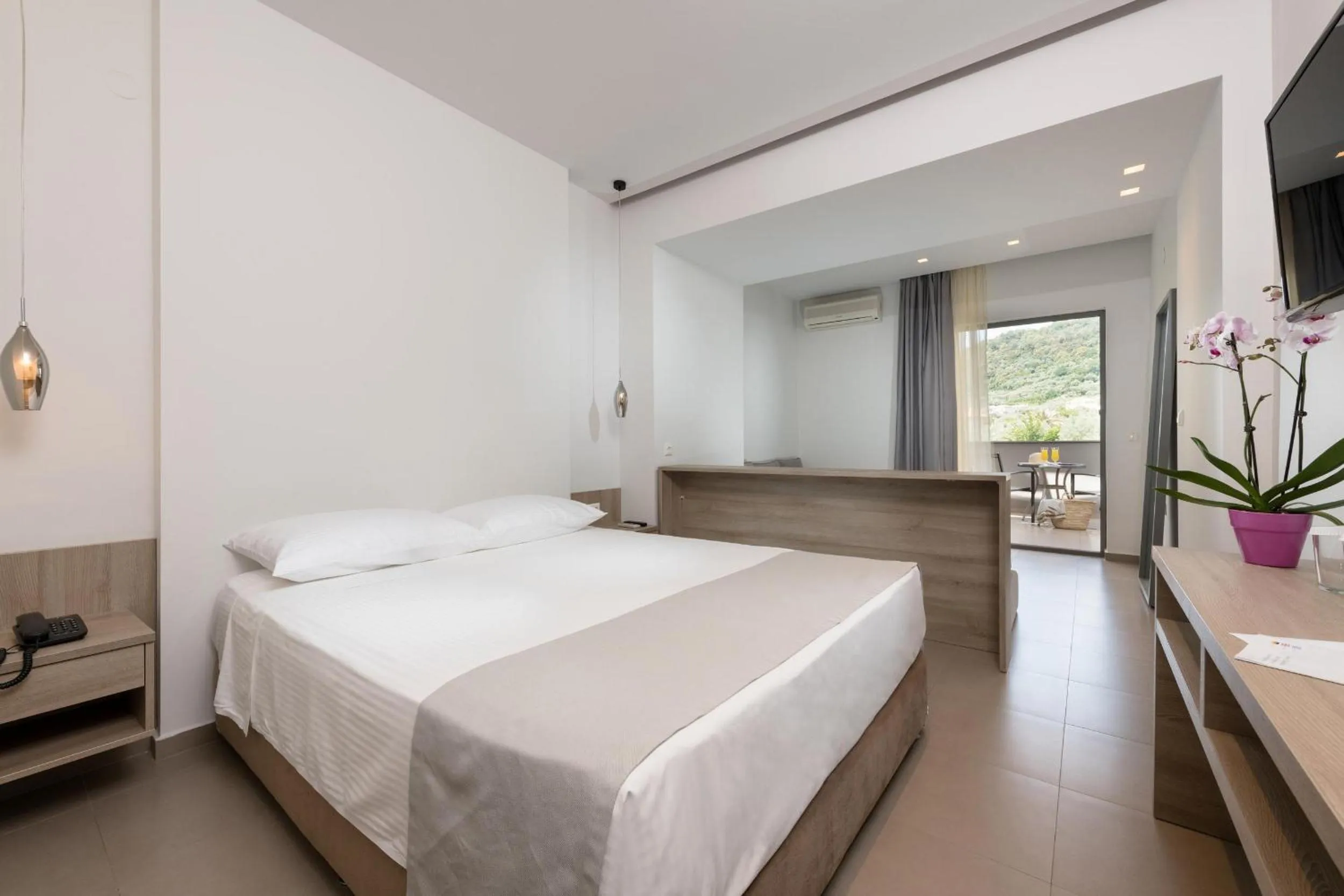 Bed in Princess Golden Beach Hotel