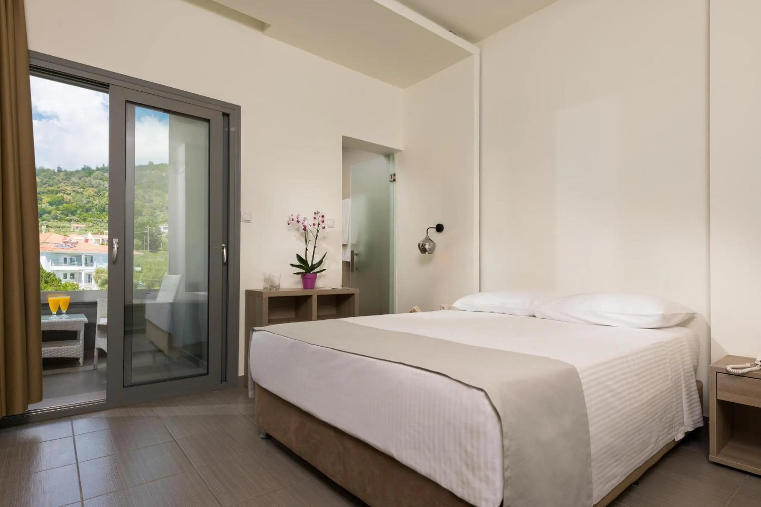 Bed in Princess Golden Beach Hotel