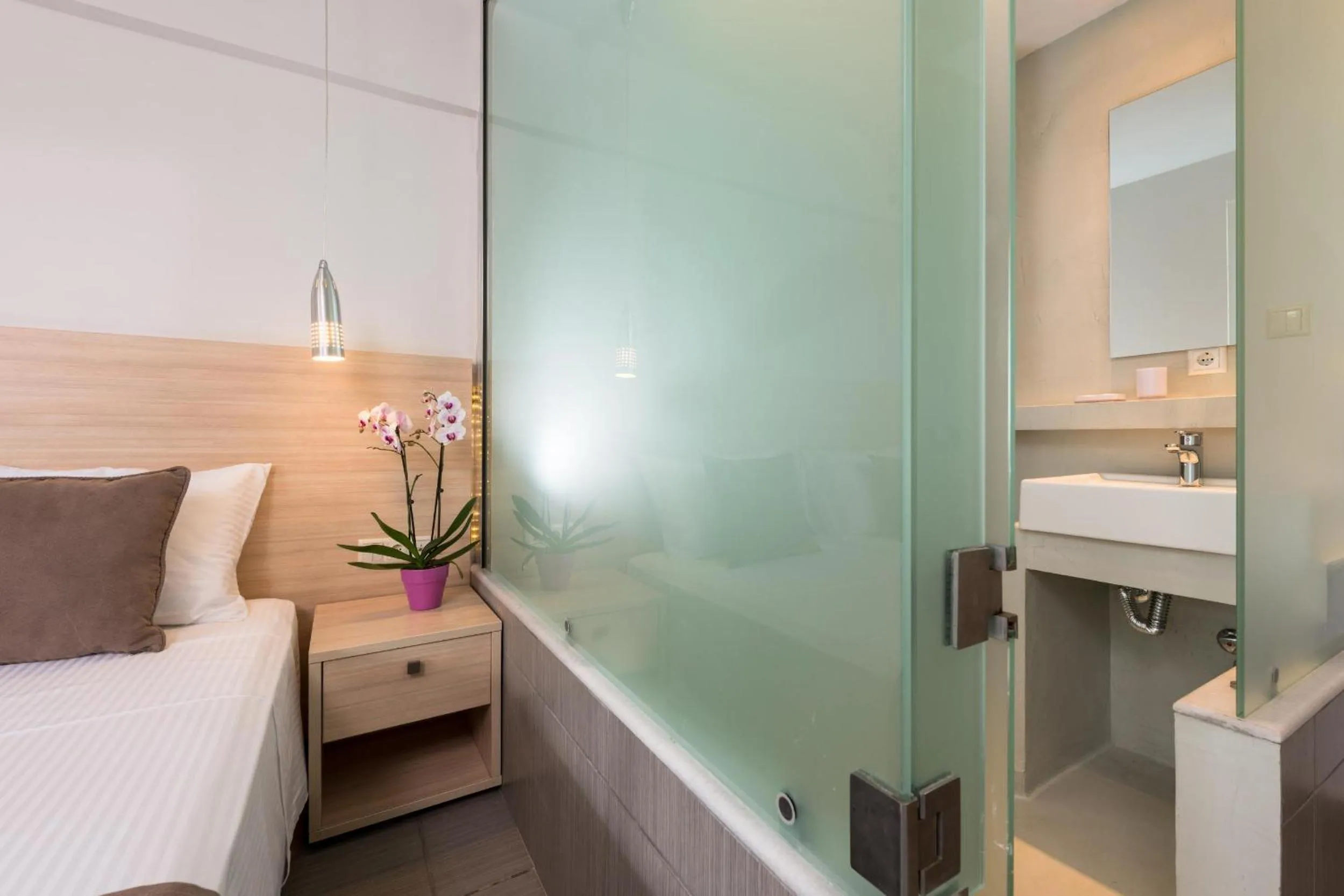 Bed in Princess Golden Beach Hotel