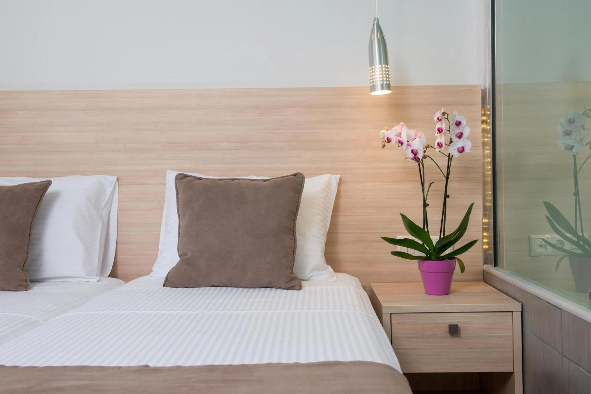 Bed in Princess Golden Beach Hotel