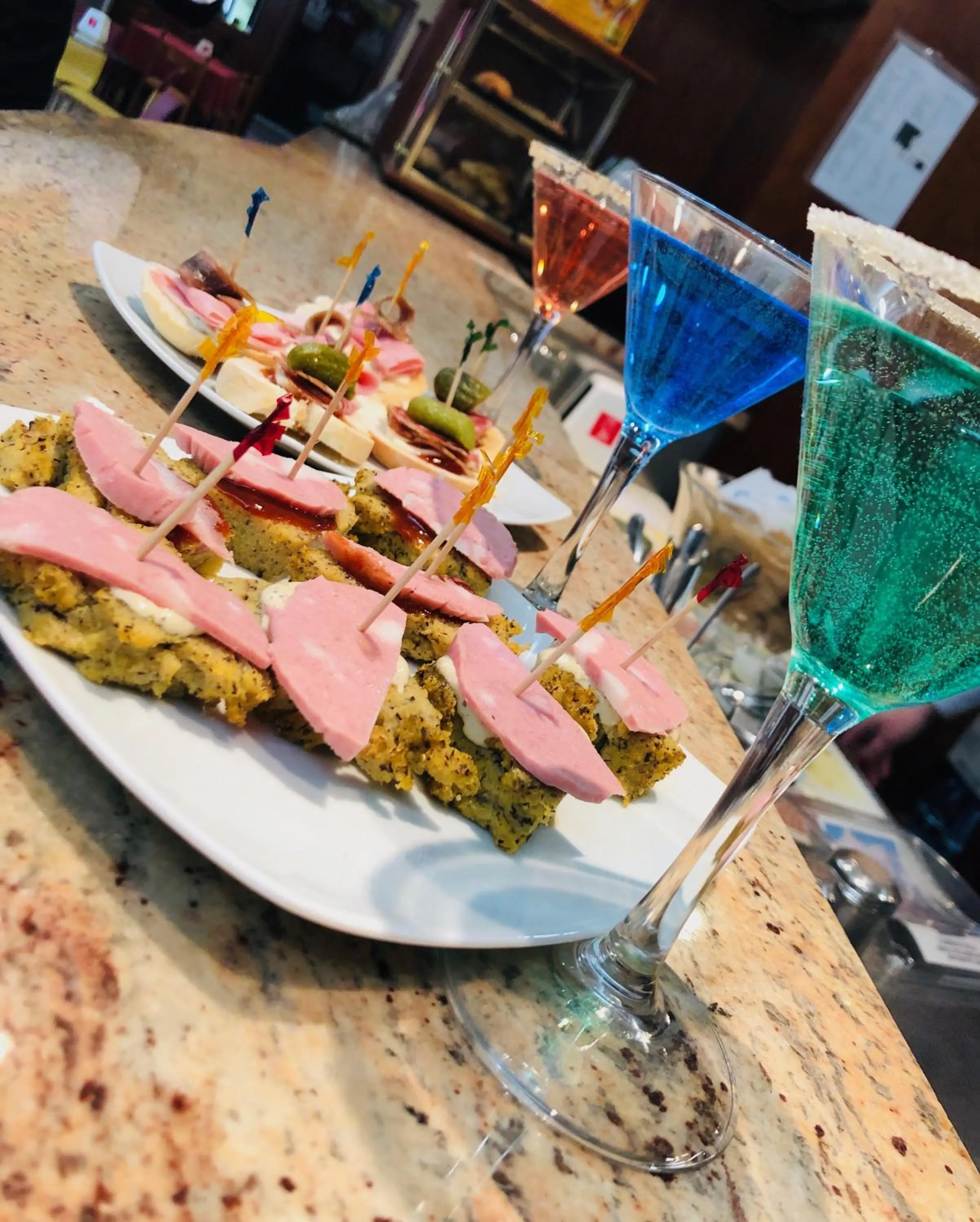 Food and drinks in Albergo Sala