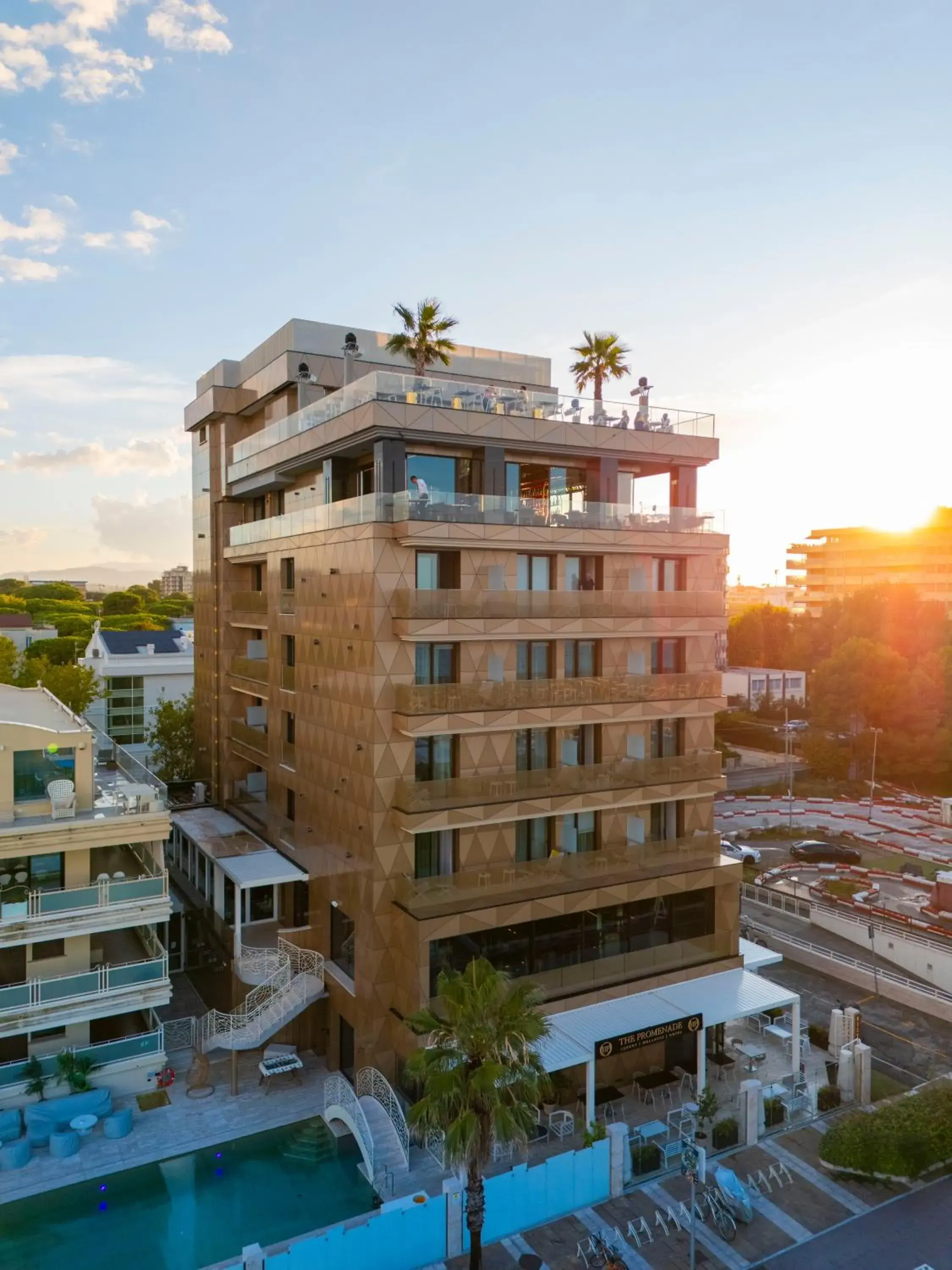 Property building in The Promenade Luxury Wellness Hotel Property building in The Promenade Luxury Wellness Hotel