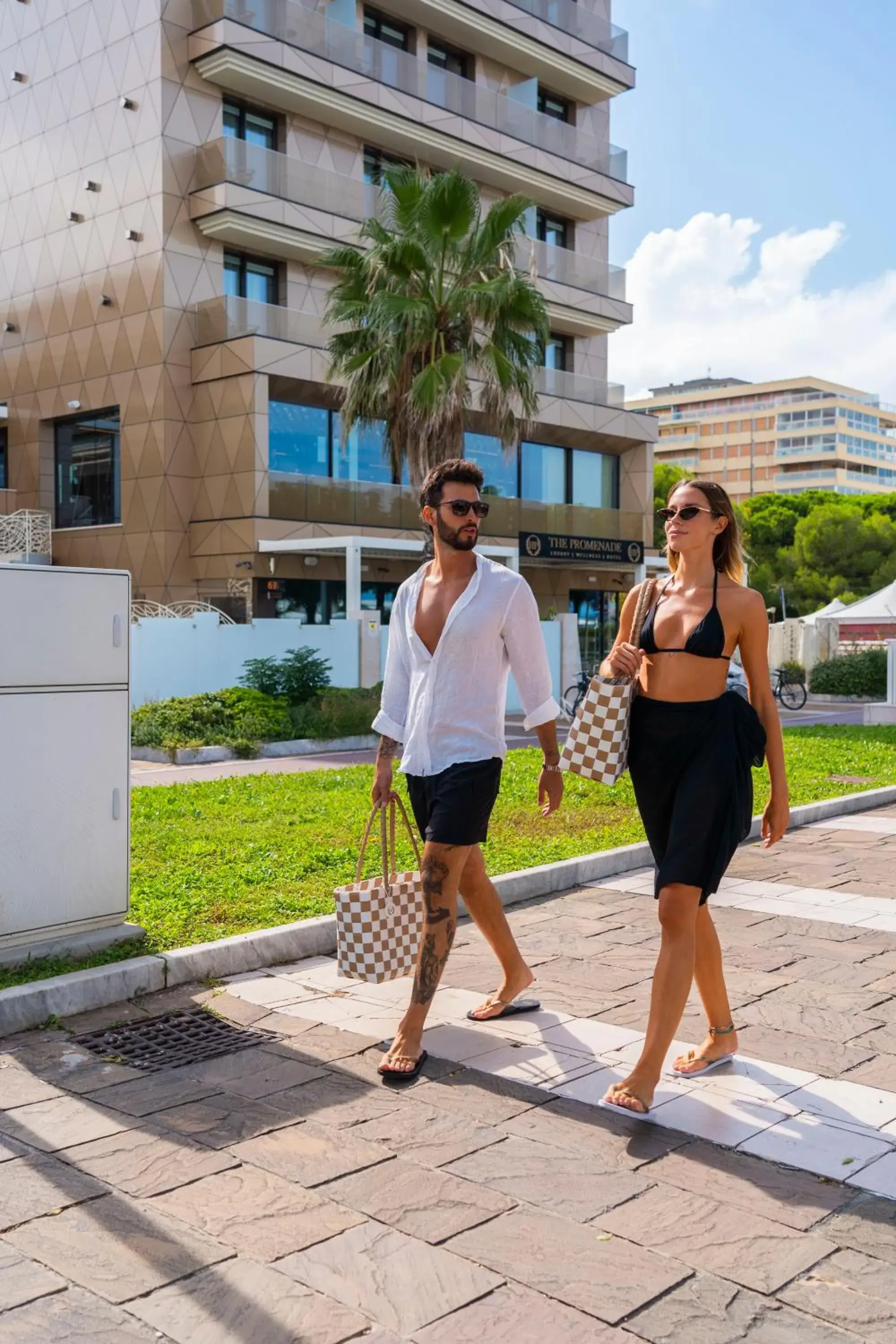 Property building in The Promenade Luxury Wellness Hotel Property building in The Promenade Luxury Wellness Hotel