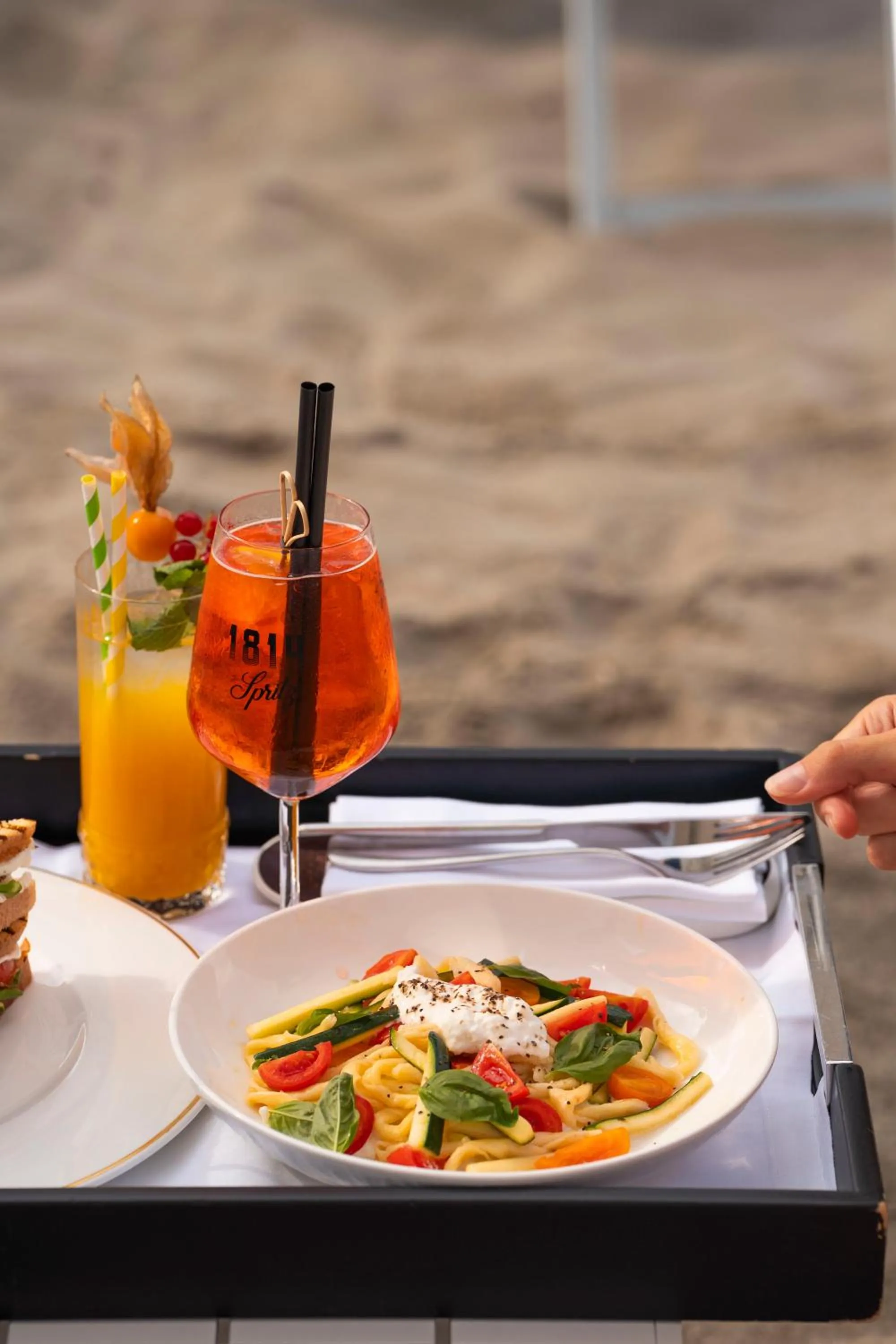 Beach in The Promenade Luxury Wellness Hotel