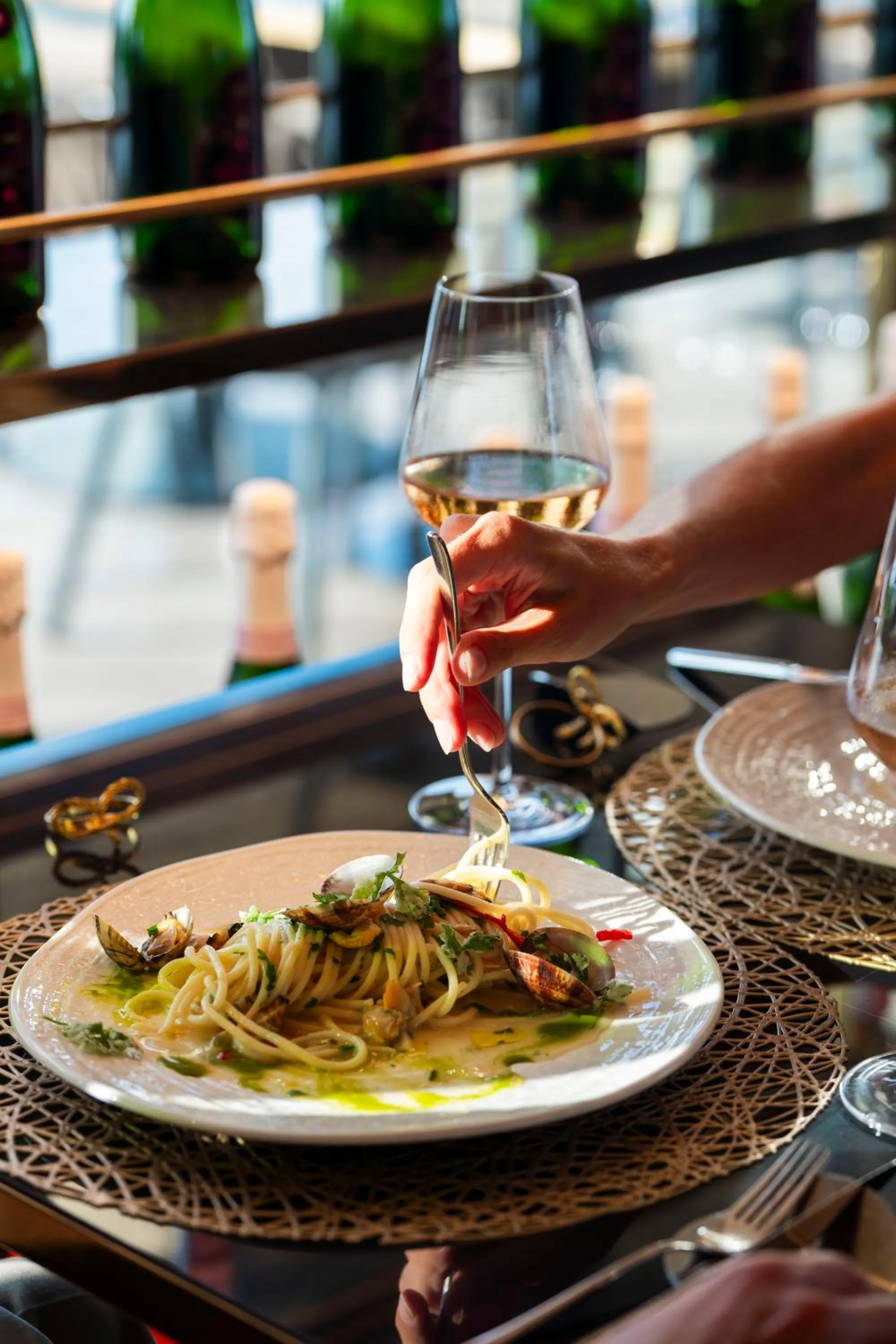 Restaurant/places to eat in The Promenade Luxury Wellness Hotel