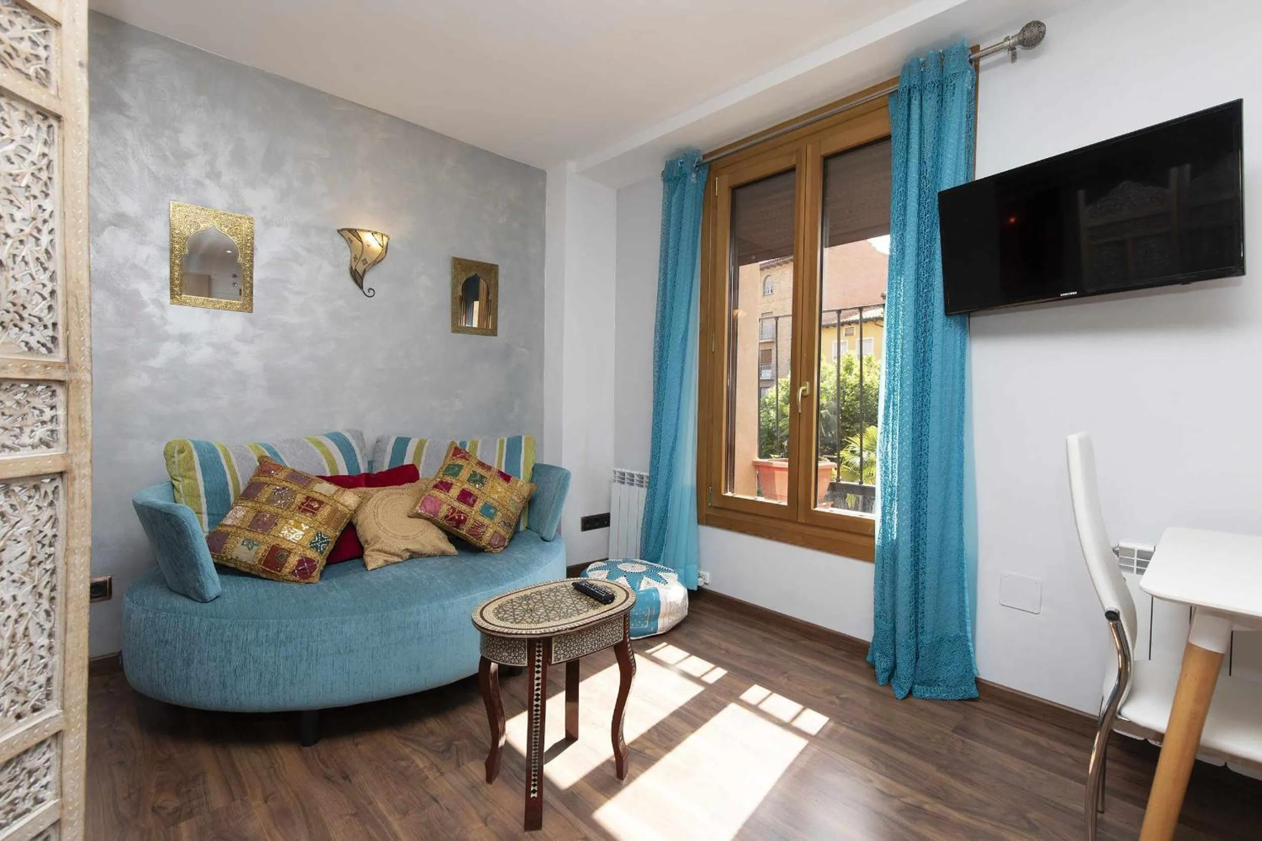 Living room in Hotel Apartamentos Melihah