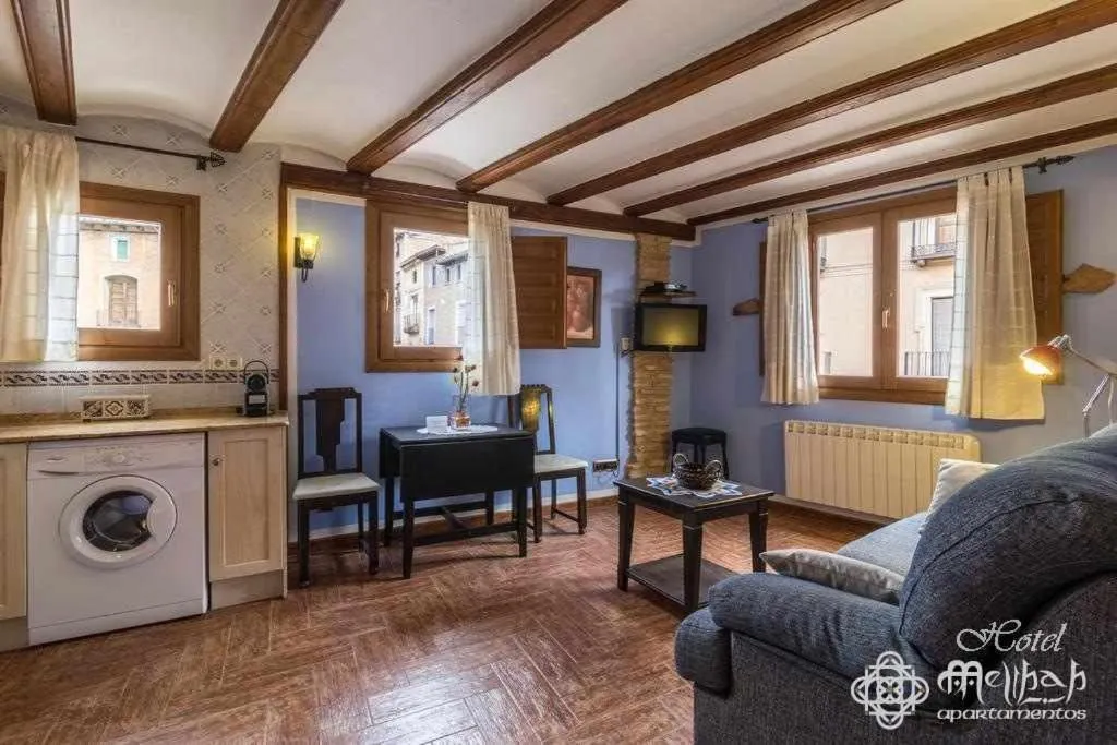 Living room in Hotel Apartamentos Melihah