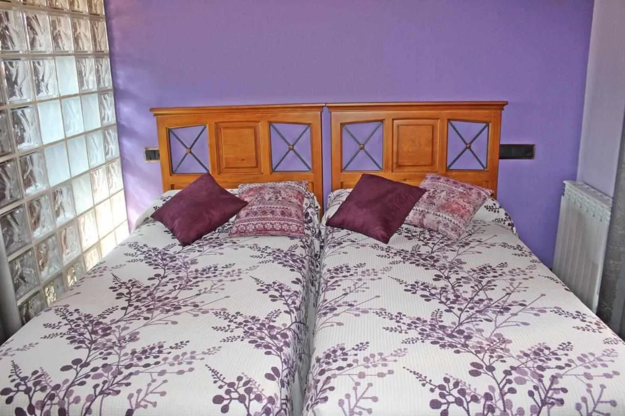 Bed in Hotel Apartamentos Melihah