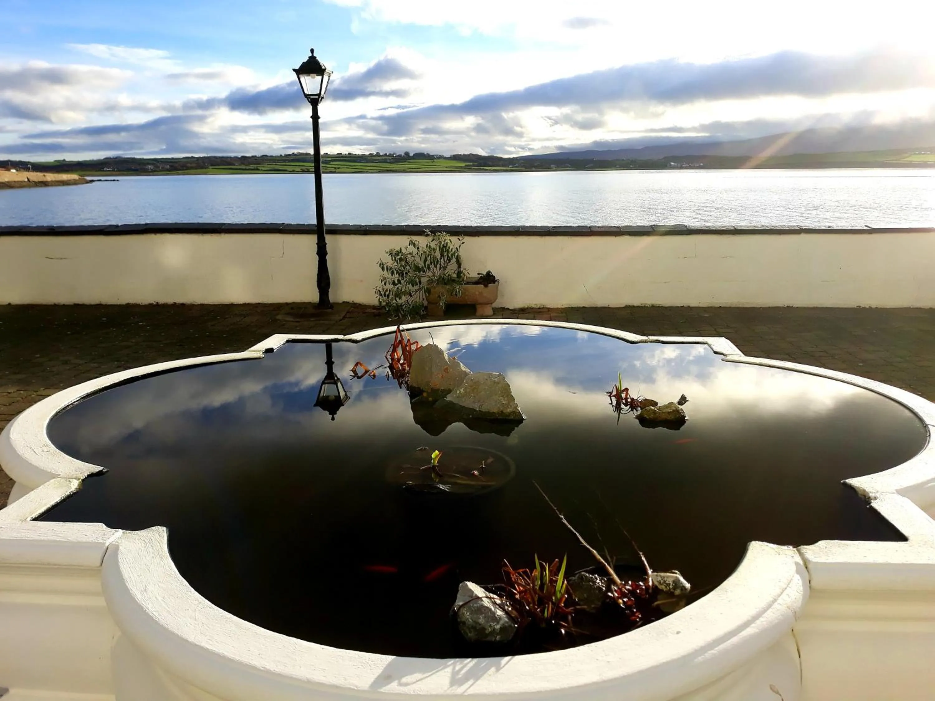Patio in Barrow House