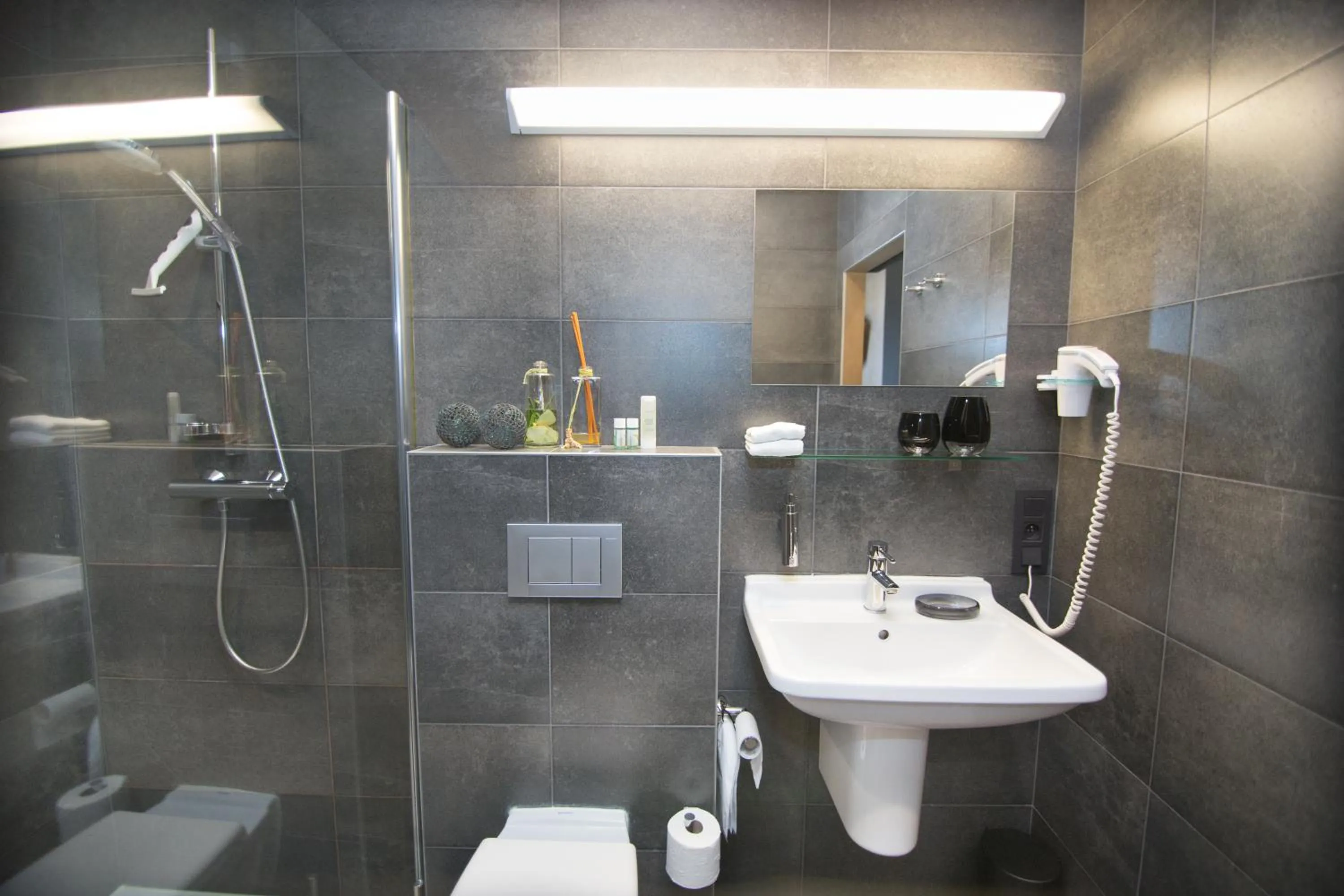 Bathroom in Hotel Moon