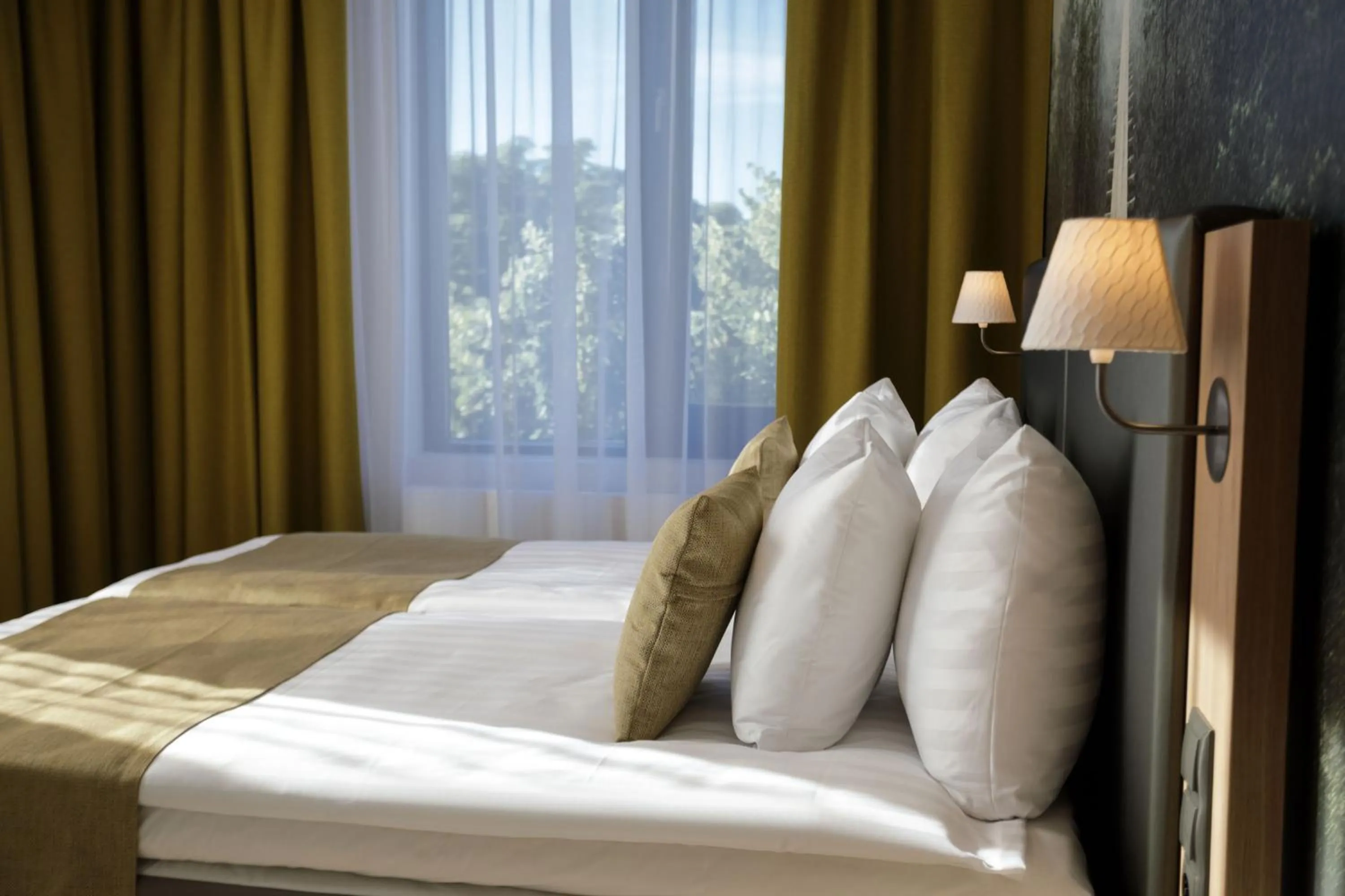 Bed in Centennial Nexus Hotel Tallinn