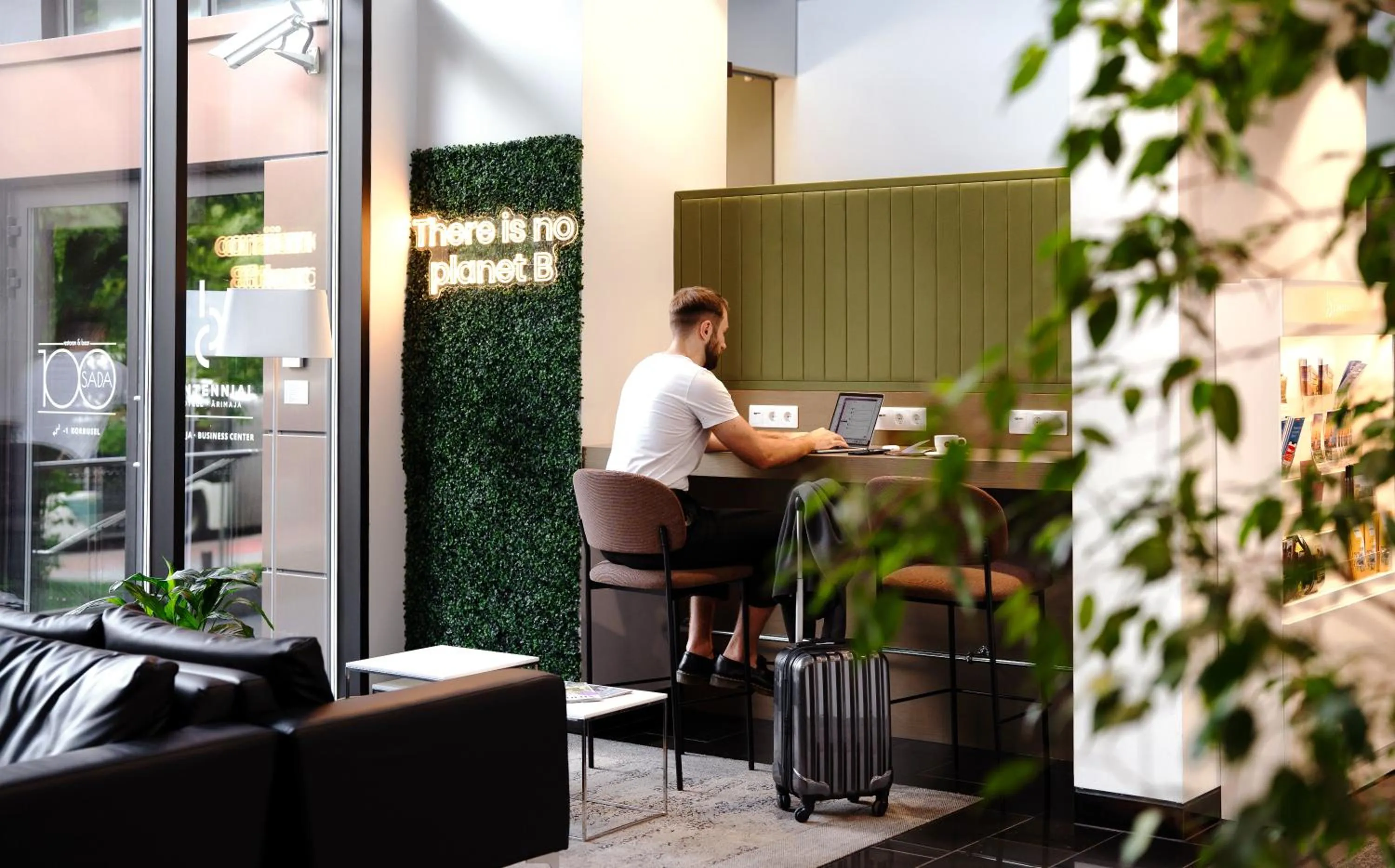 Lobby or reception in Centennial Nexus Hotel Tallinn