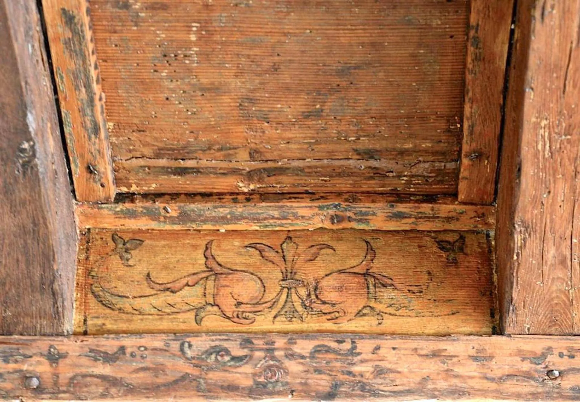 Decorative detail in Casa del Pittore