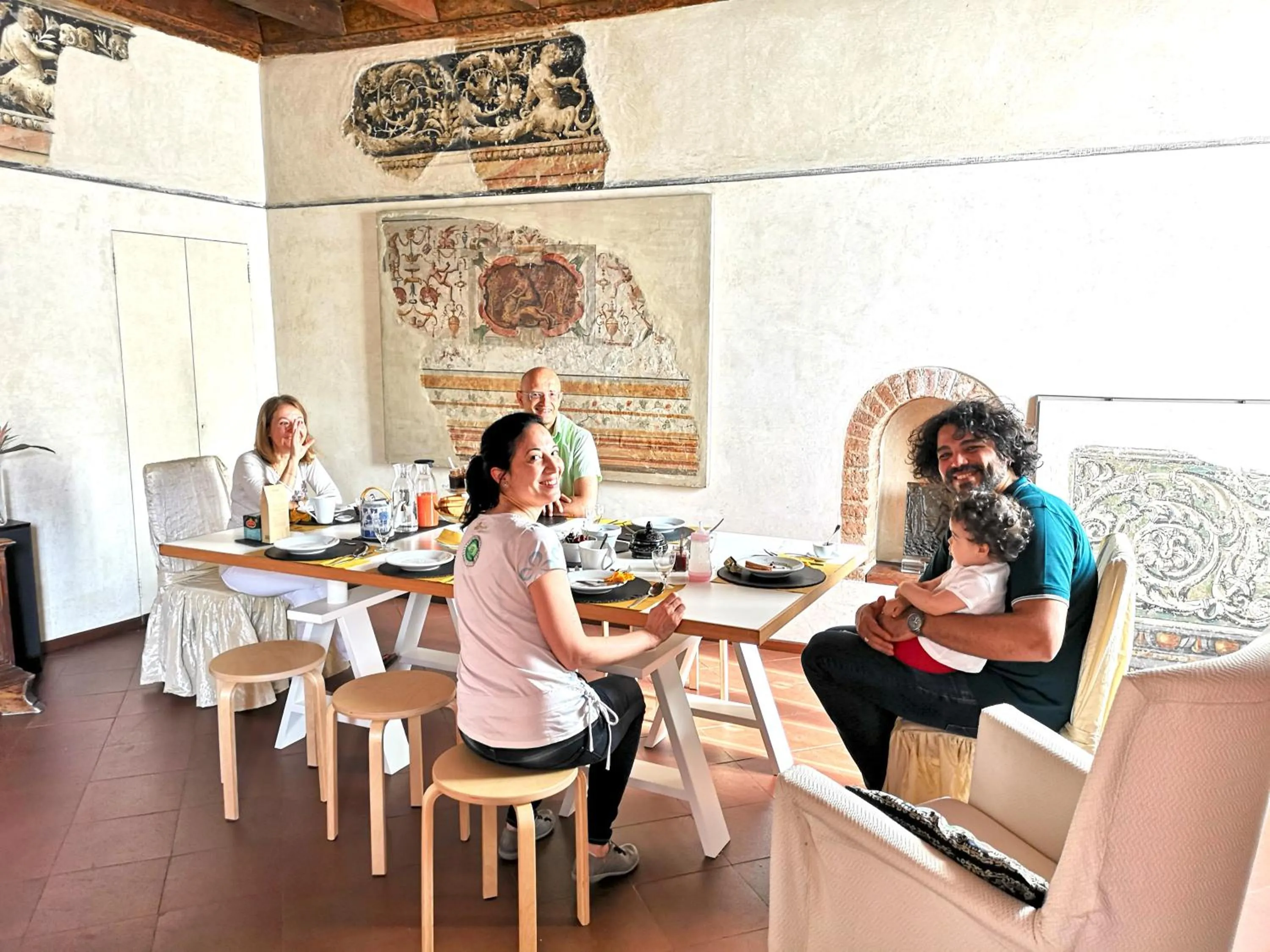 People in Casa del Pittore