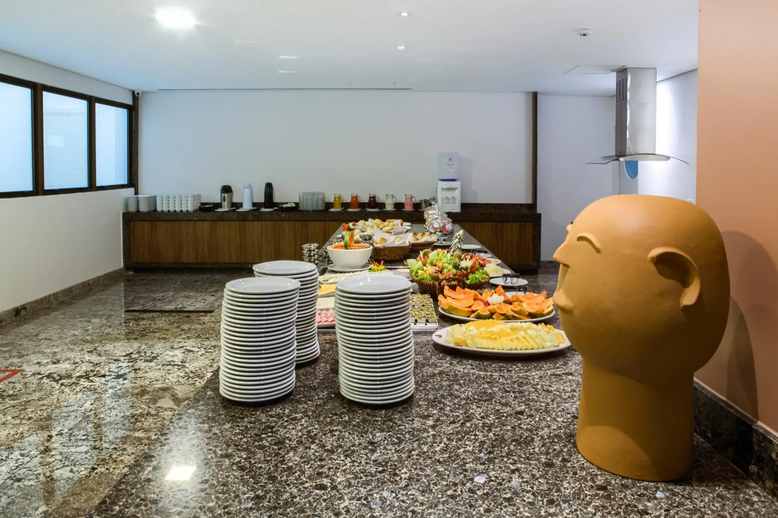 Buffet breakfast in Marante Executive Hotel Buffet breakfast in Marante Executive Hotel