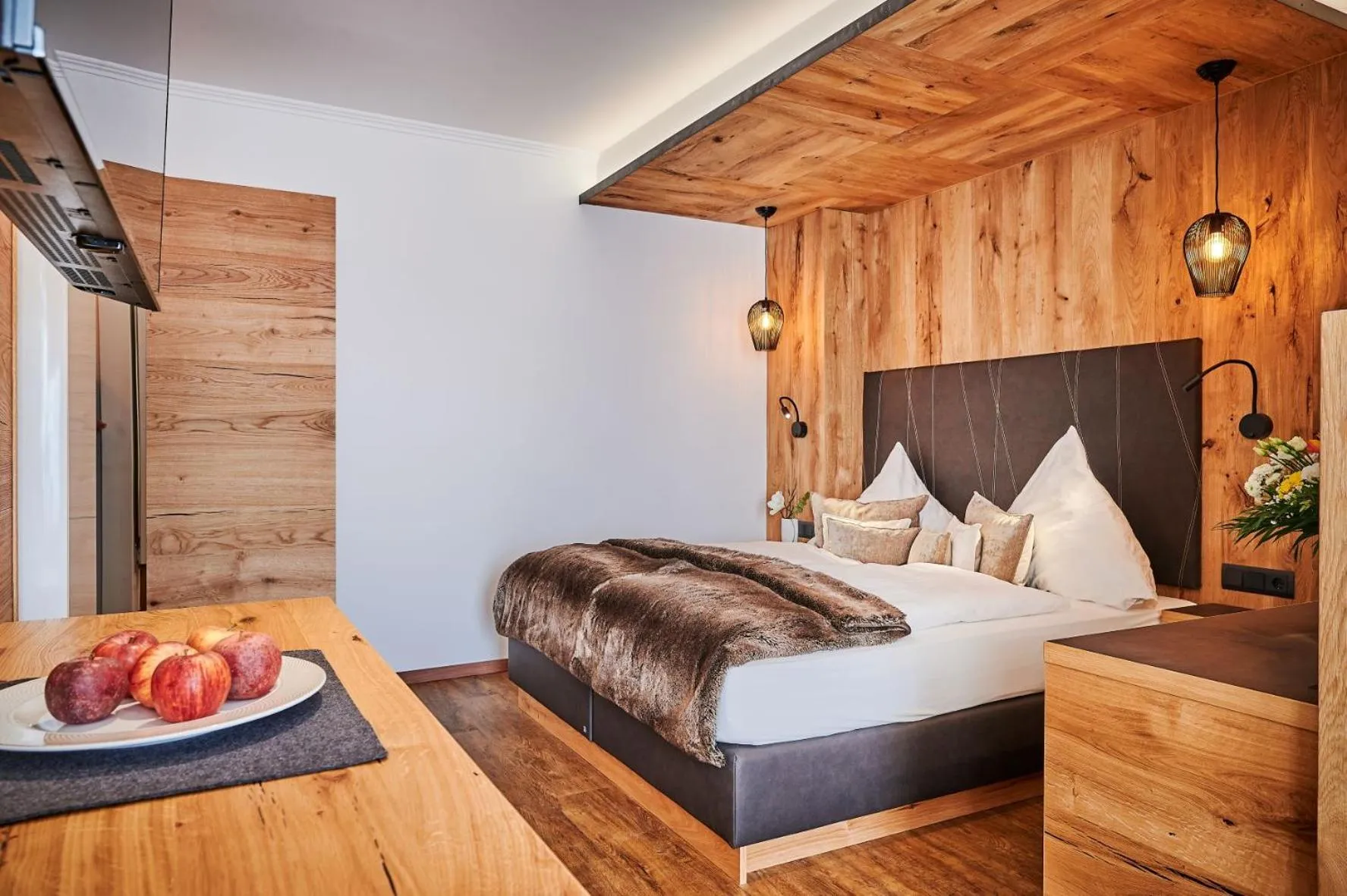 Bed in Landhotel Schneider