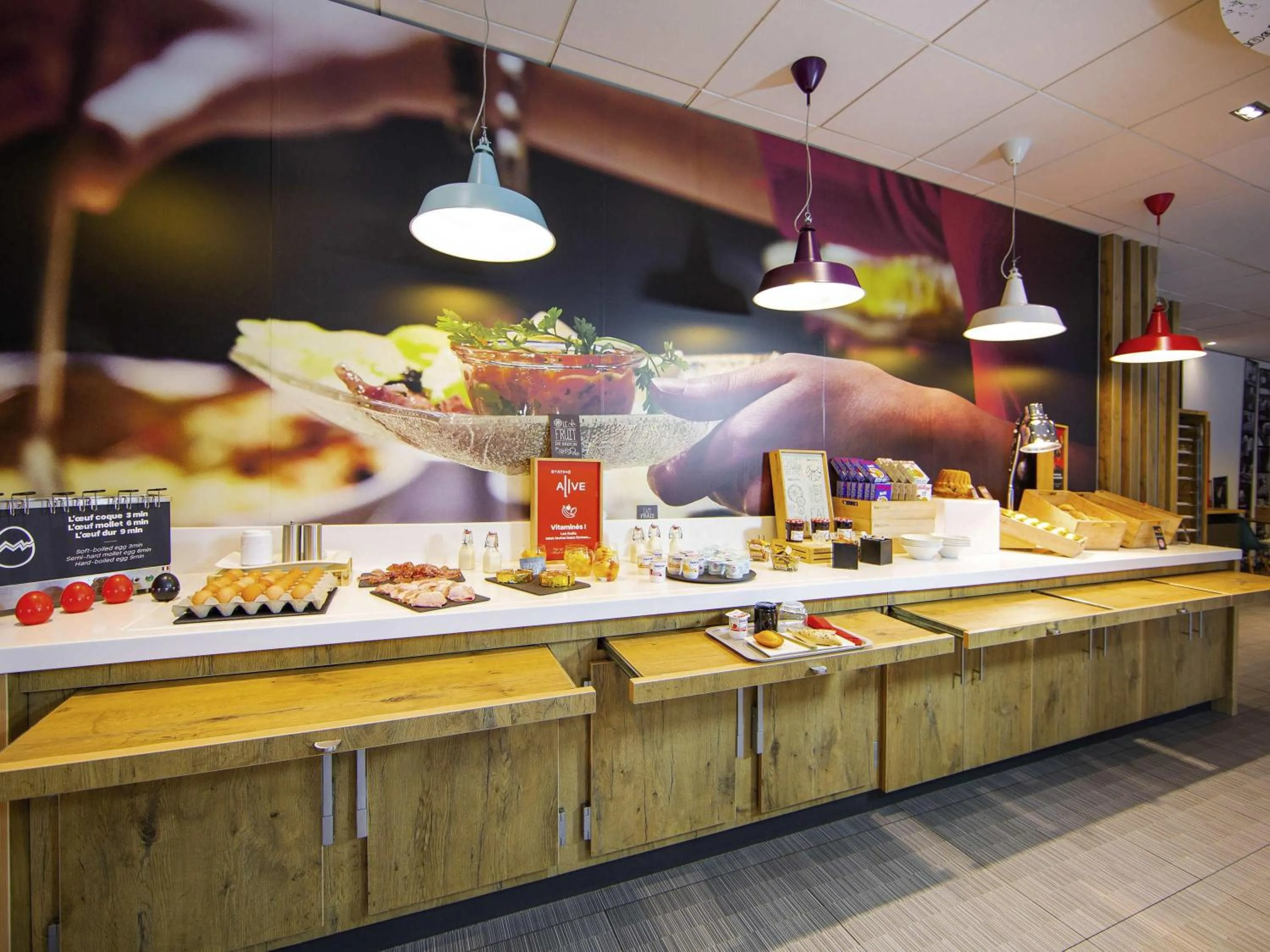 Breakfast in ibis Mulhouse Centre Filature