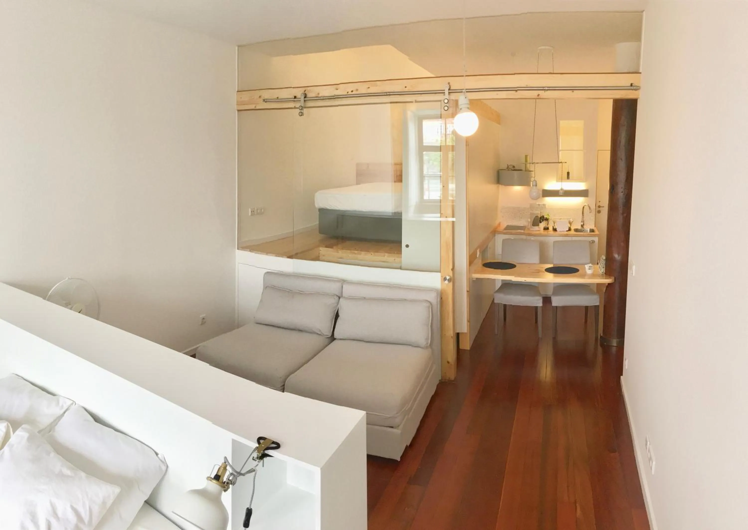 TV and multimedia, Bed in Goabio apartments 2 river view