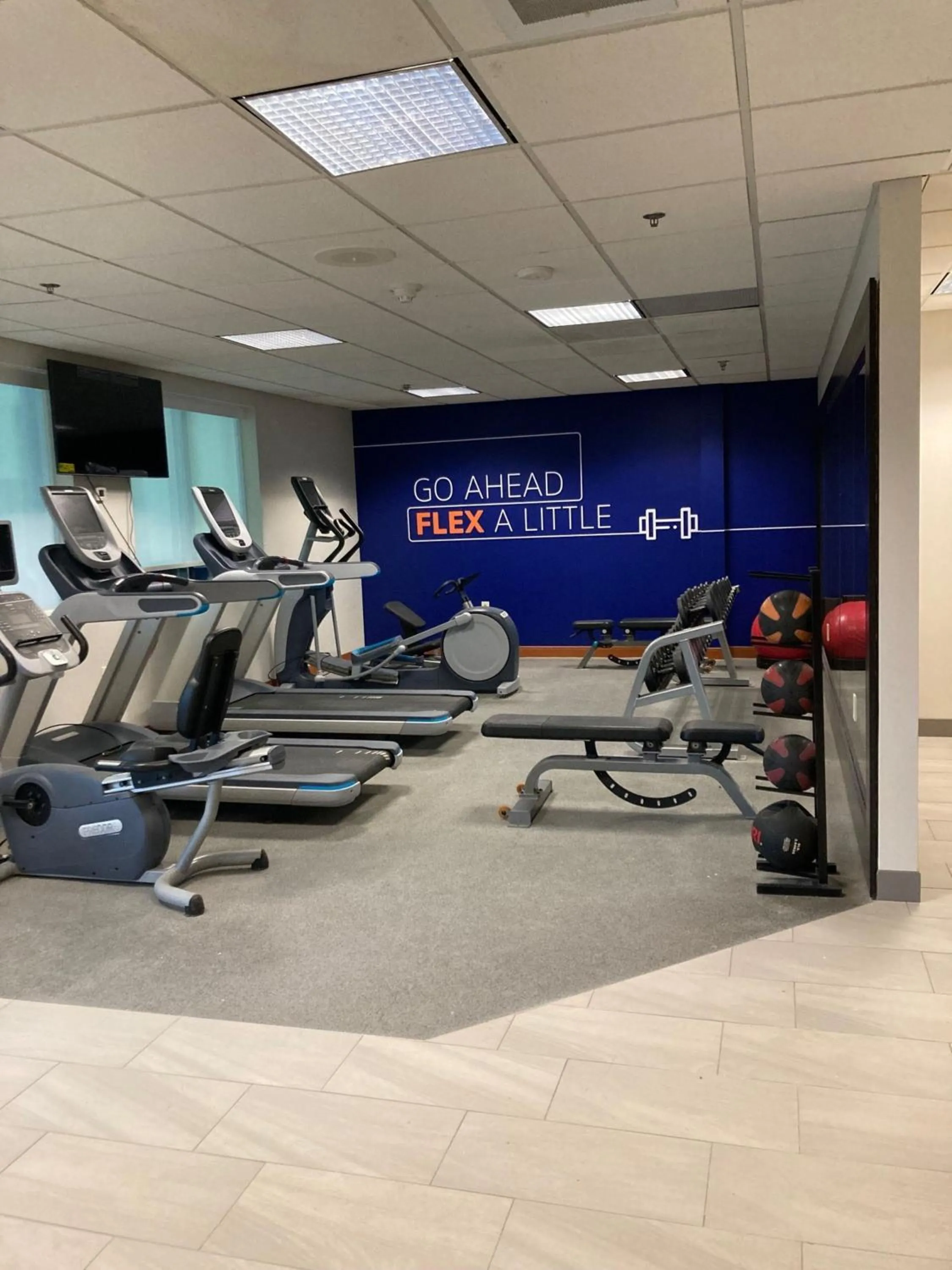 Fitness centre/facilities in Holiday Inn Express - Akron NW - Fairlawn by IHG