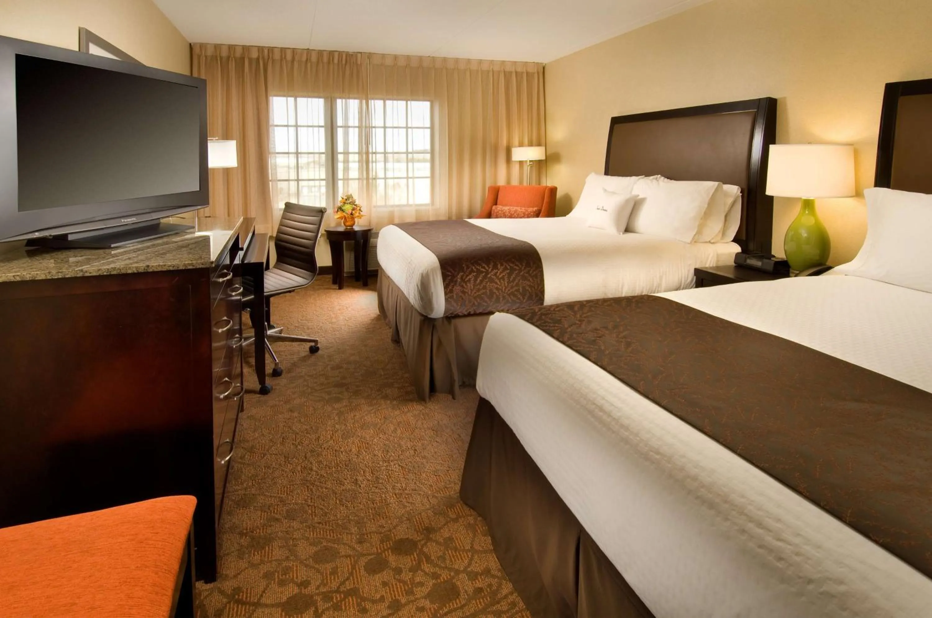 Bedroom, Bed in DoubleTree by Hilton Dulles Airport-Sterling