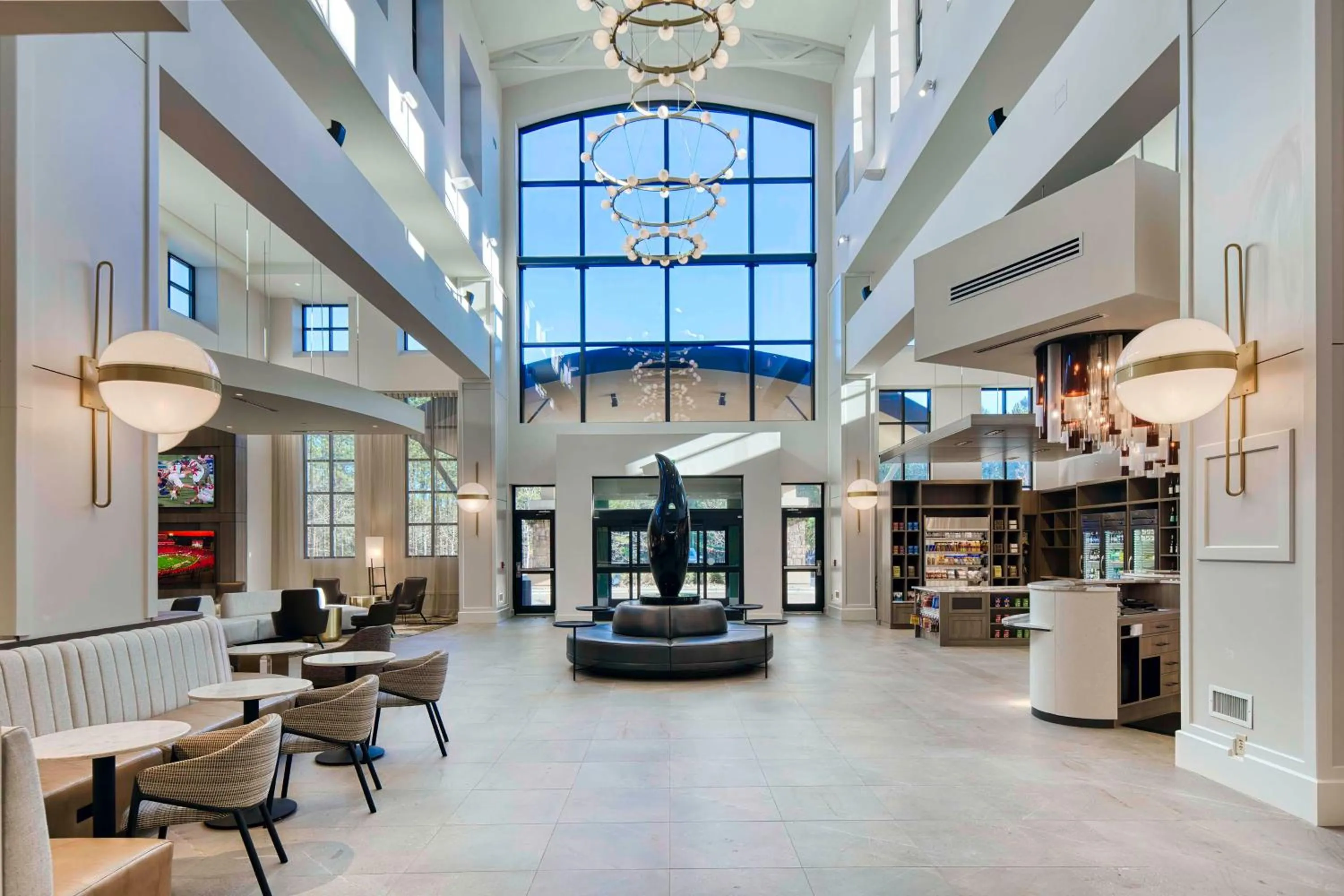 Lobby or reception in Embassy Suites by Hilton Raleigh Durham Airport Brier Creek
