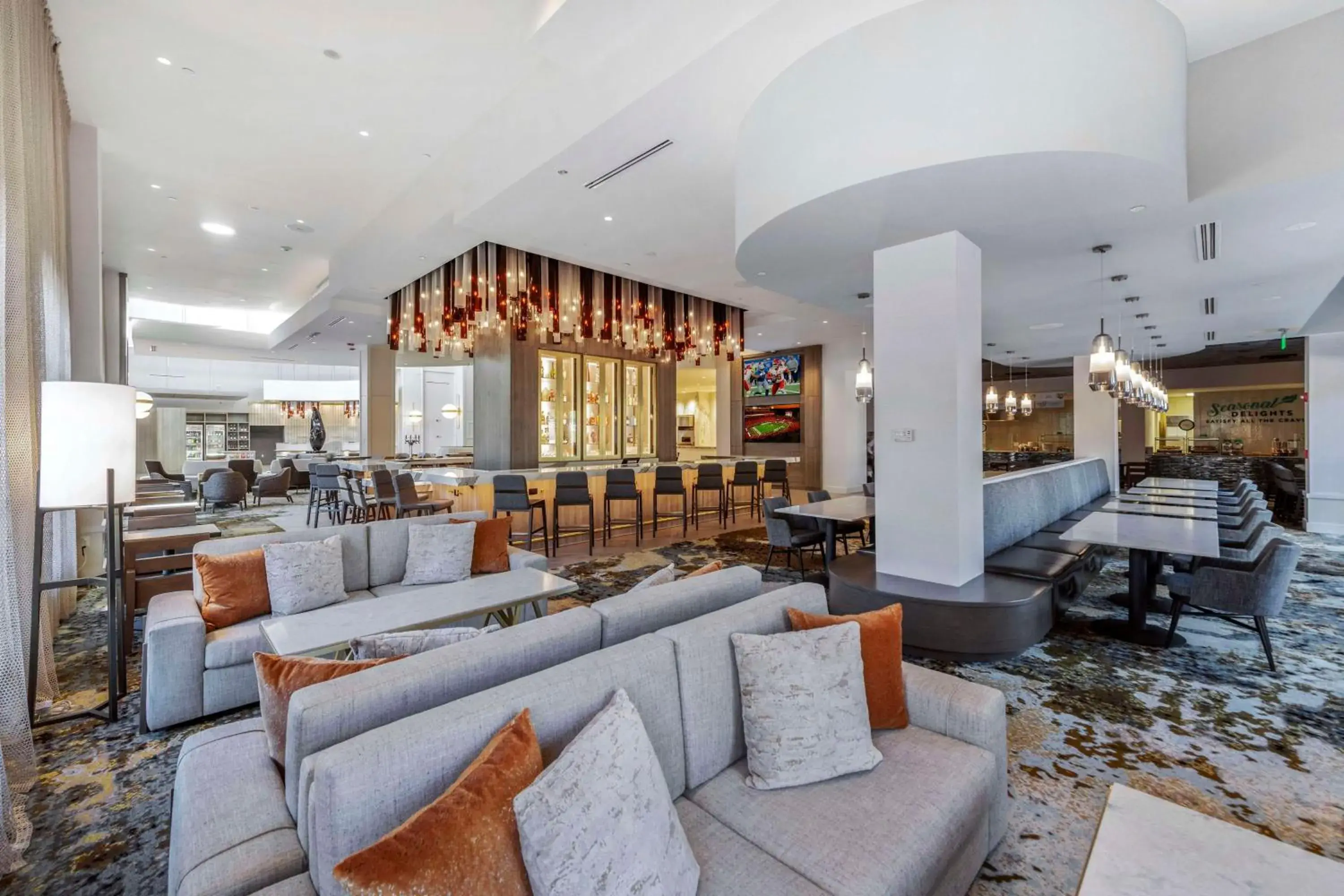 Restaurant/places to eat in Embassy Suites by Hilton Raleigh Durham Airport Brier Creek Restaurant/places to eat in Embassy Suites by Hilton Raleigh Durham Airport Brier Creek