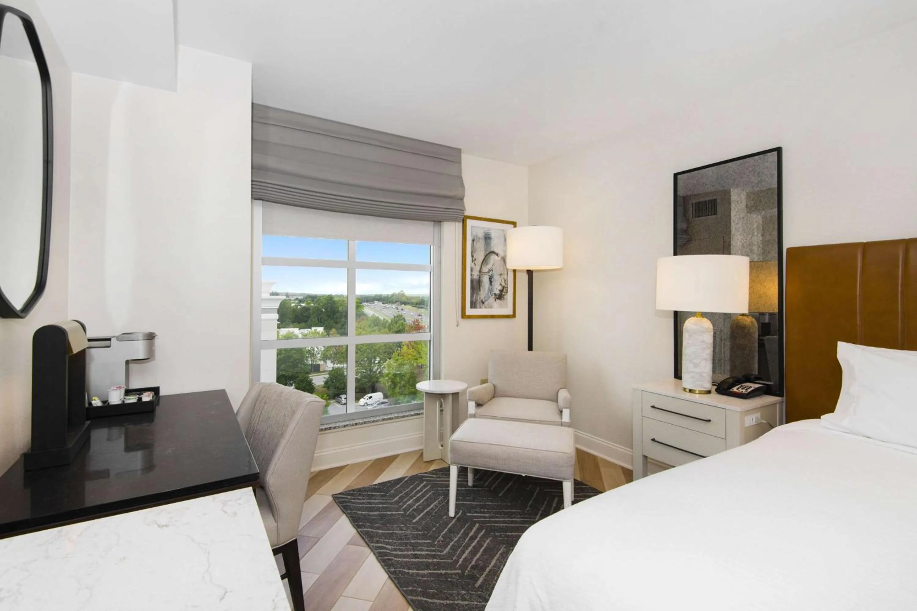 Bedroom, Bed in Embassy Suites by Hilton Raleigh Durham Airport Brier Creek