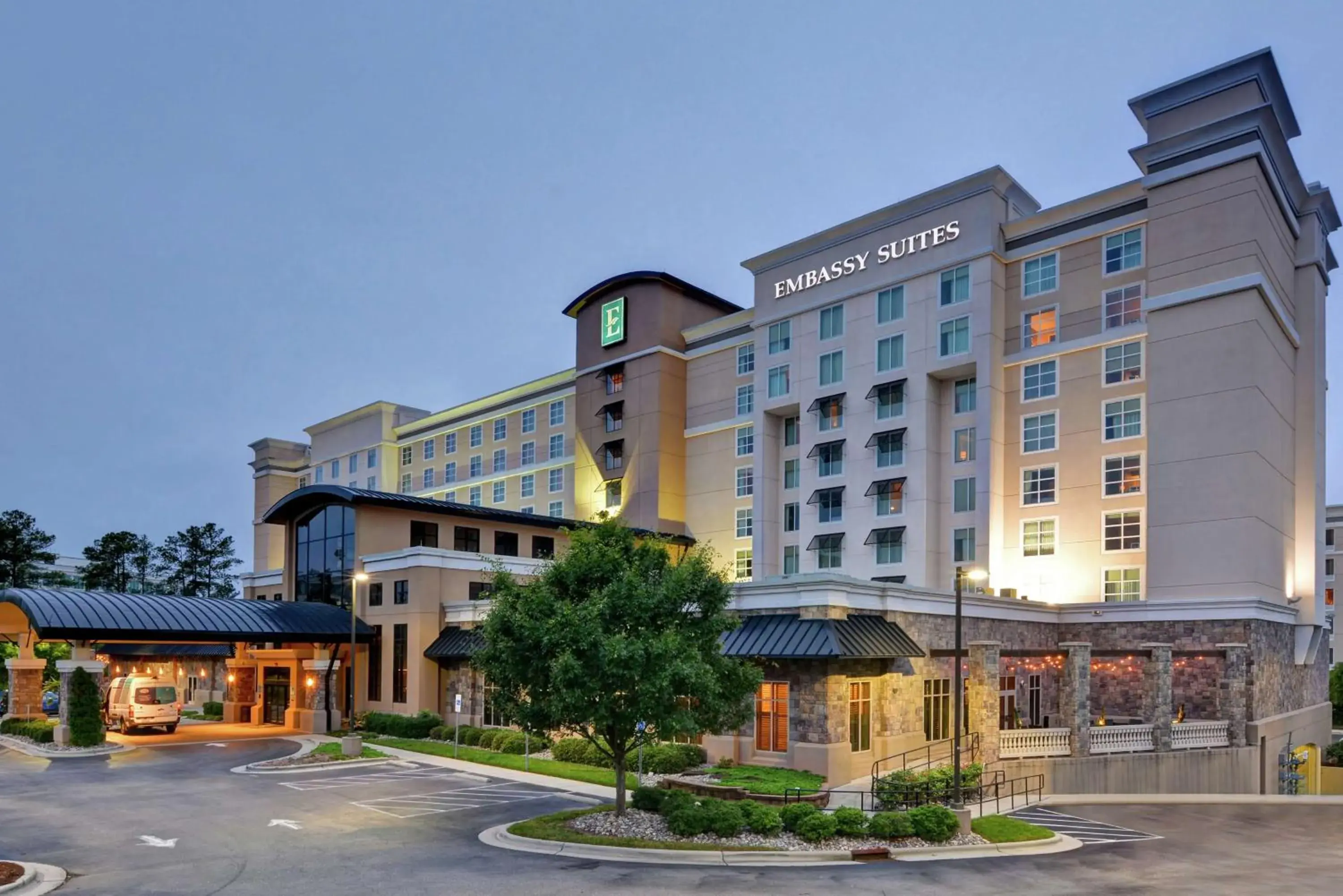 Property building in Embassy Suites by Hilton Raleigh Durham Airport Brier Creek Property building in Embassy Suites by Hilton Raleigh Durham Airport Brier Creek