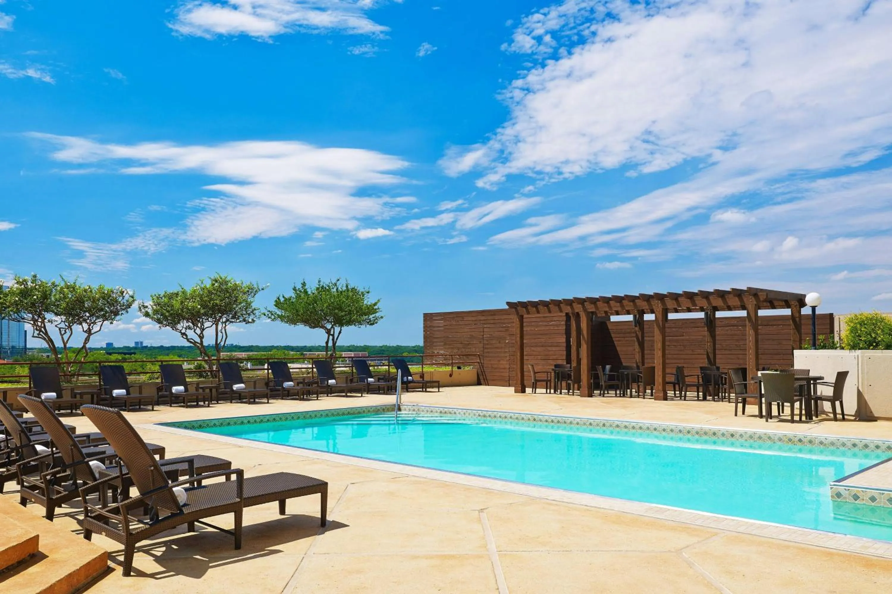 Swimming pool in The Westin Dallas Park Central