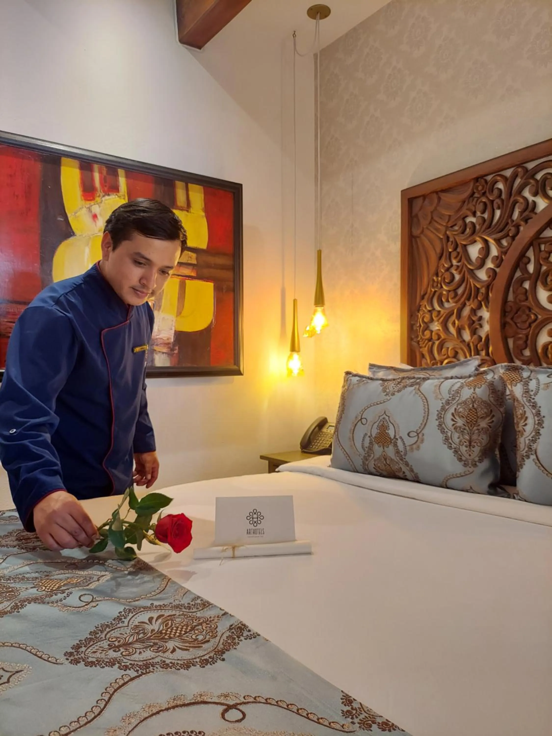 Bed in Mama Cuchara by Art Hotels