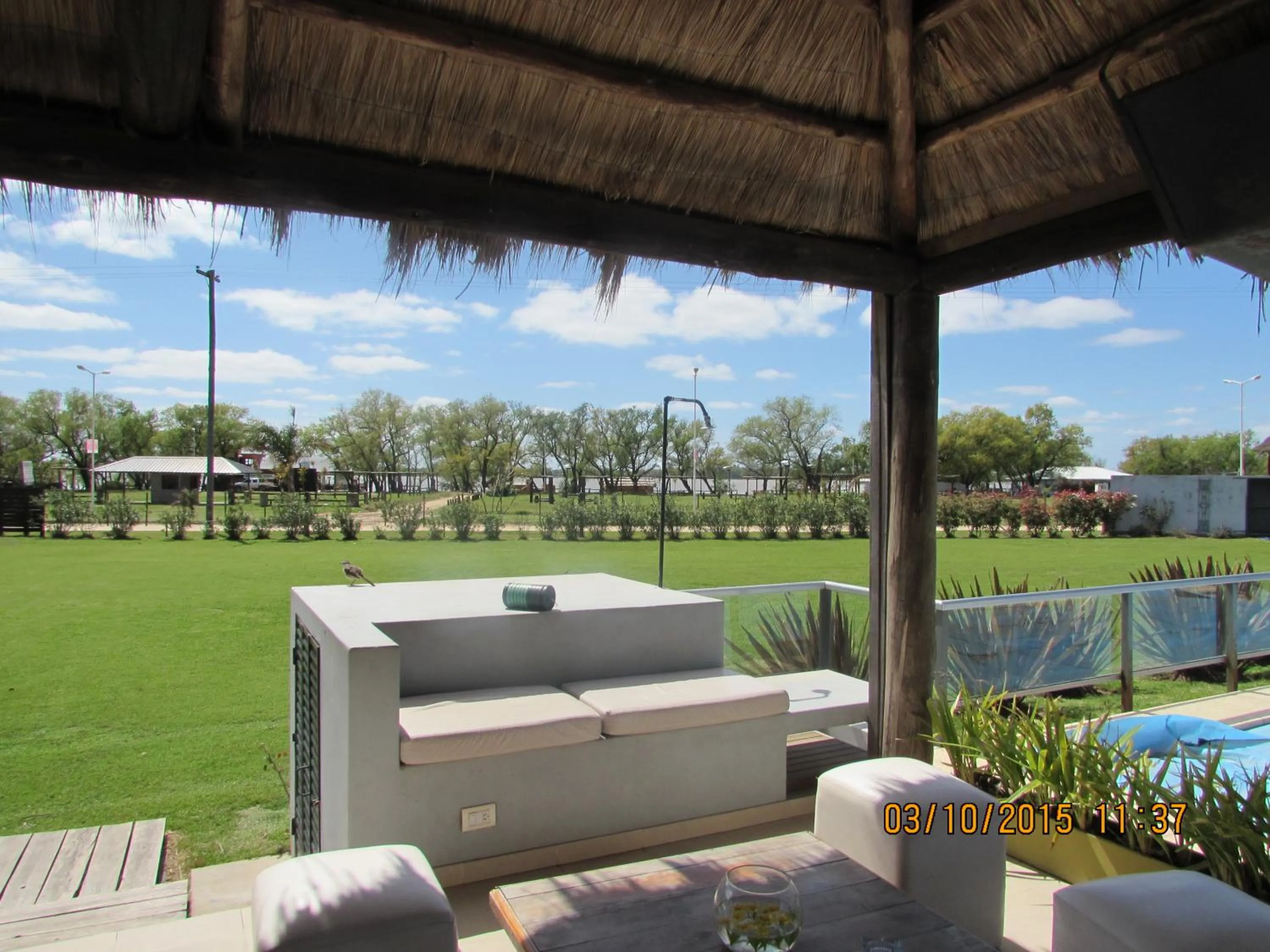 Garden view in Punta Ramallo Posada