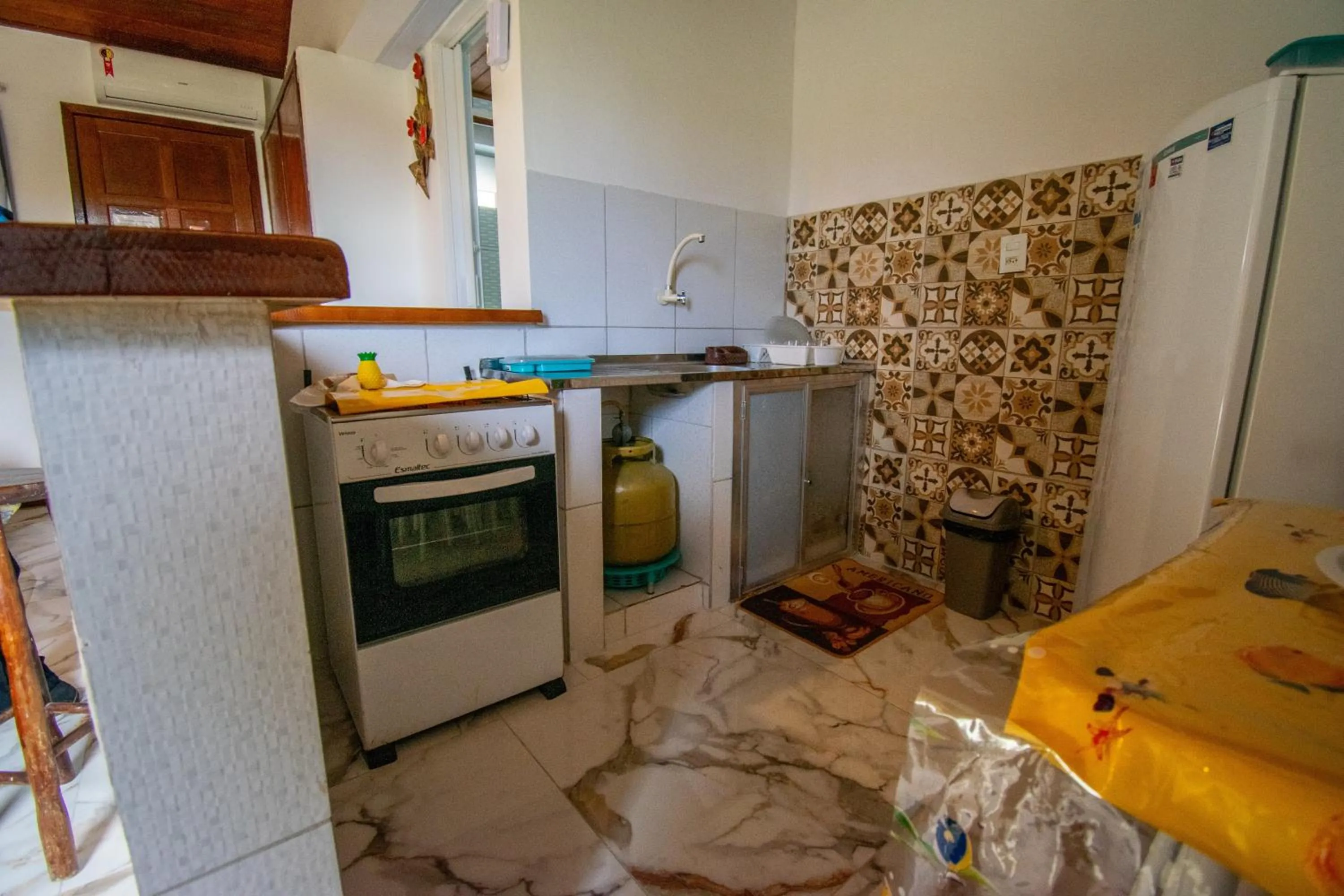 Kitchen or kitchenette in Flats Tartaruga Búzios