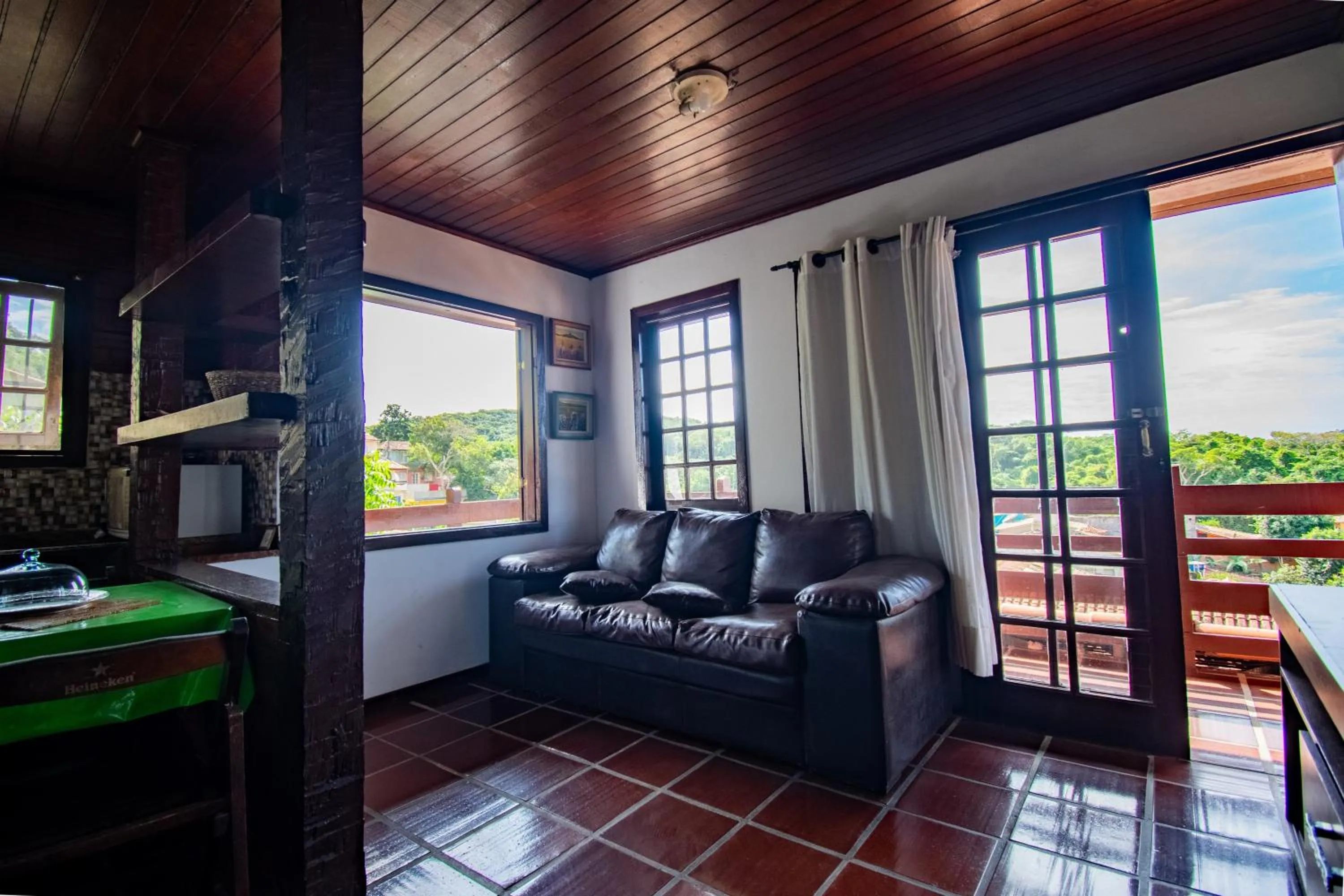 Living room in Flats Tartaruga Búzios