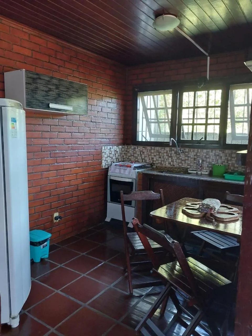 Kitchen or kitchenette in Flats Tartaruga Búzios