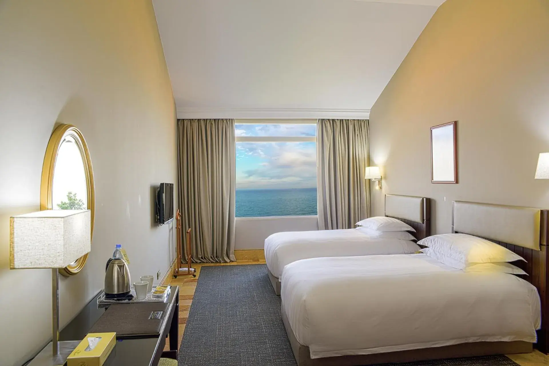 Deluxe Twin Room with Sea View in Portemilio Hotel & Resort Deluxe Twin Room with Sea View in Portemilio Hotel & Resort