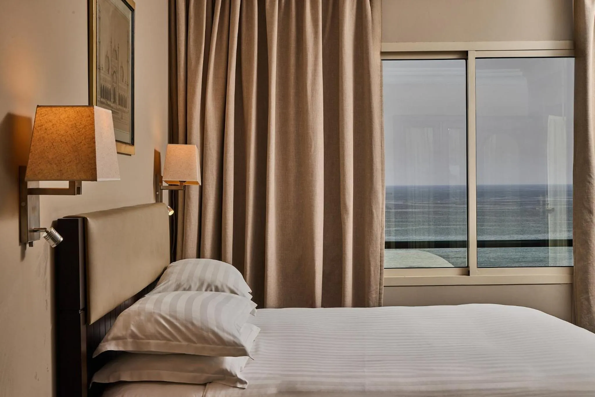 Bed in Portemilio Hotel & Resort