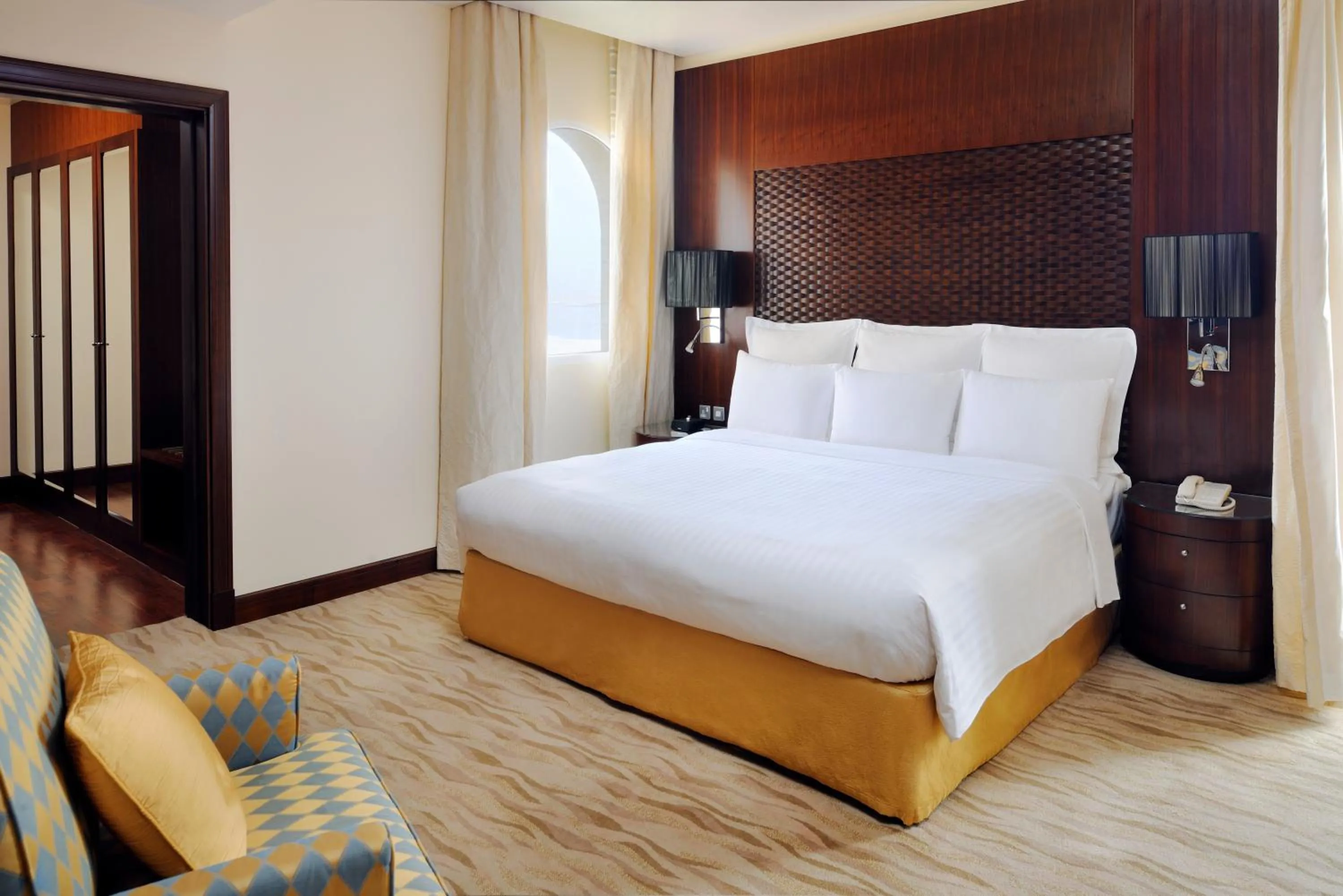 Bed in Wyndham Garden Salalah Mirbat