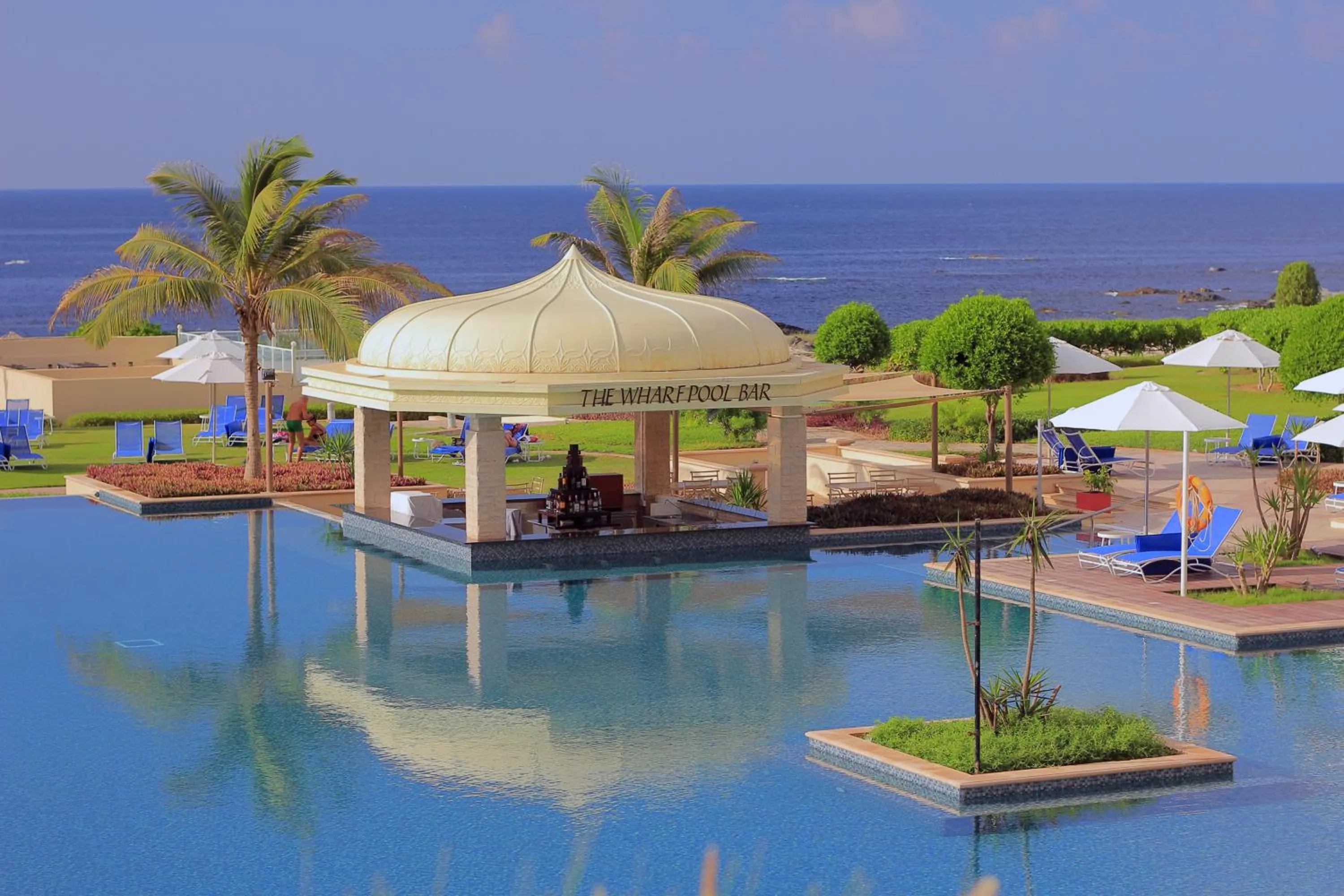 Pool view in Wyndham Garden Salalah Mirbat