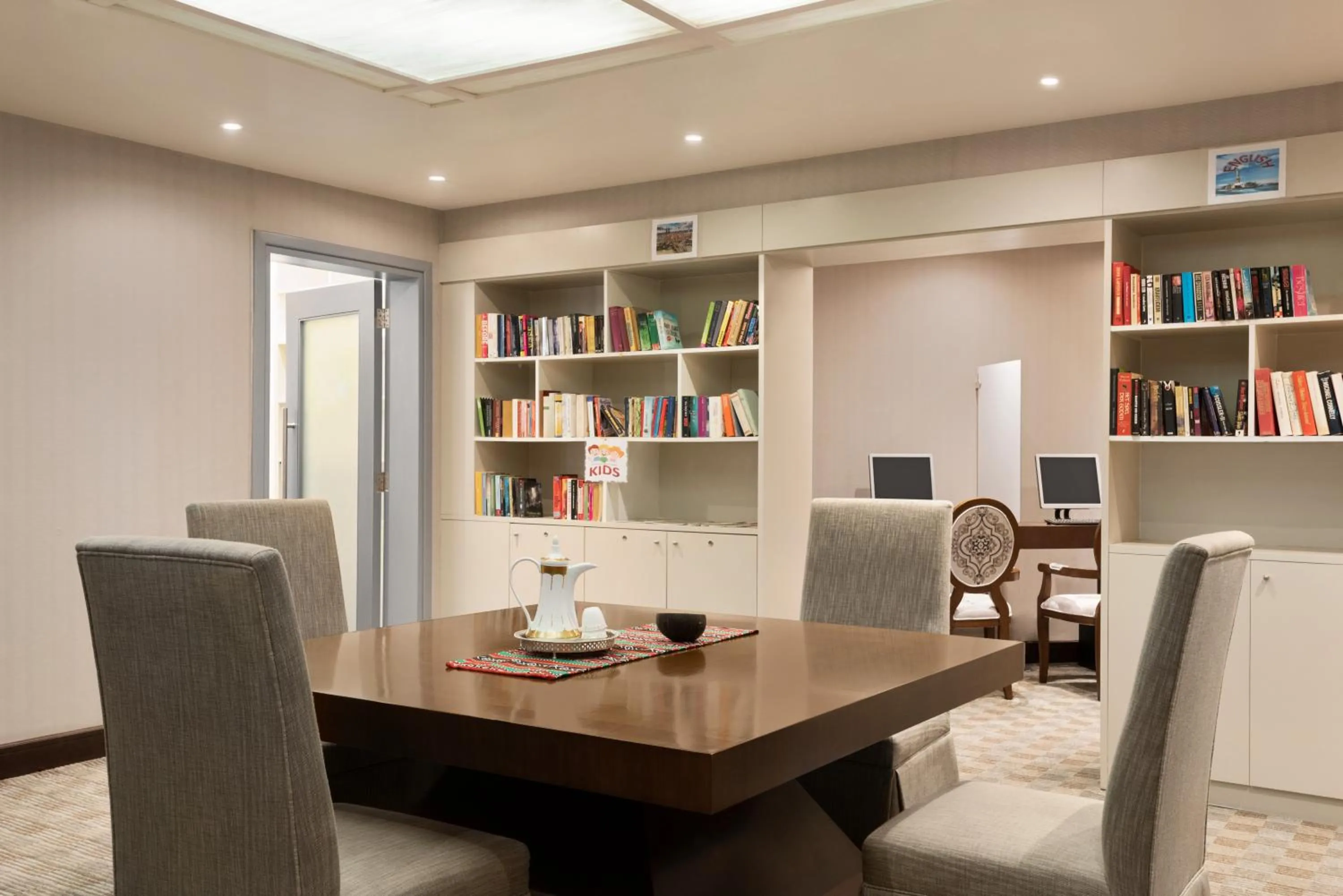 Library in Wyndham Garden Salalah Mirbat