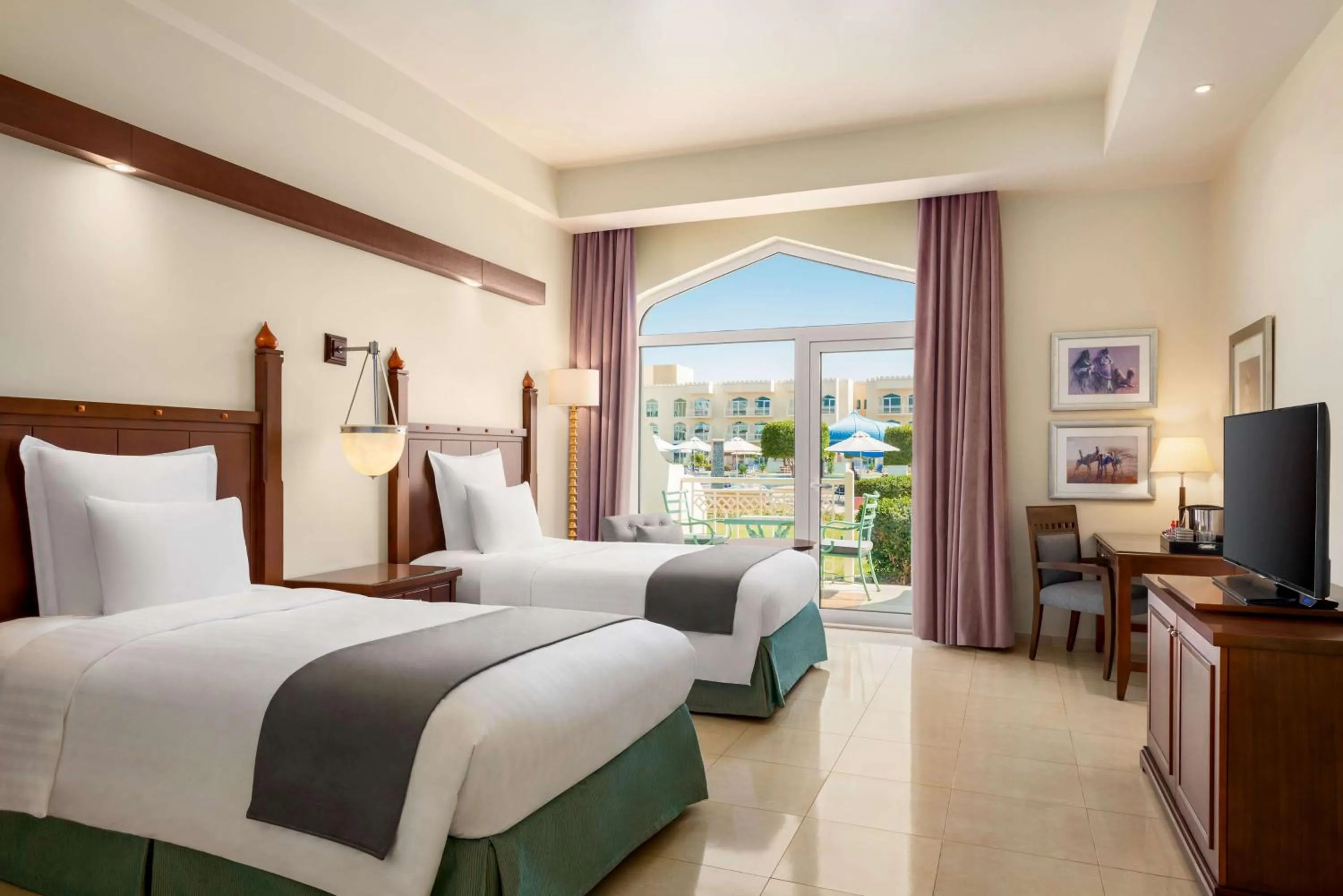 Photo of the whole room, Bed in Wyndham Garden Salalah Mirbat
