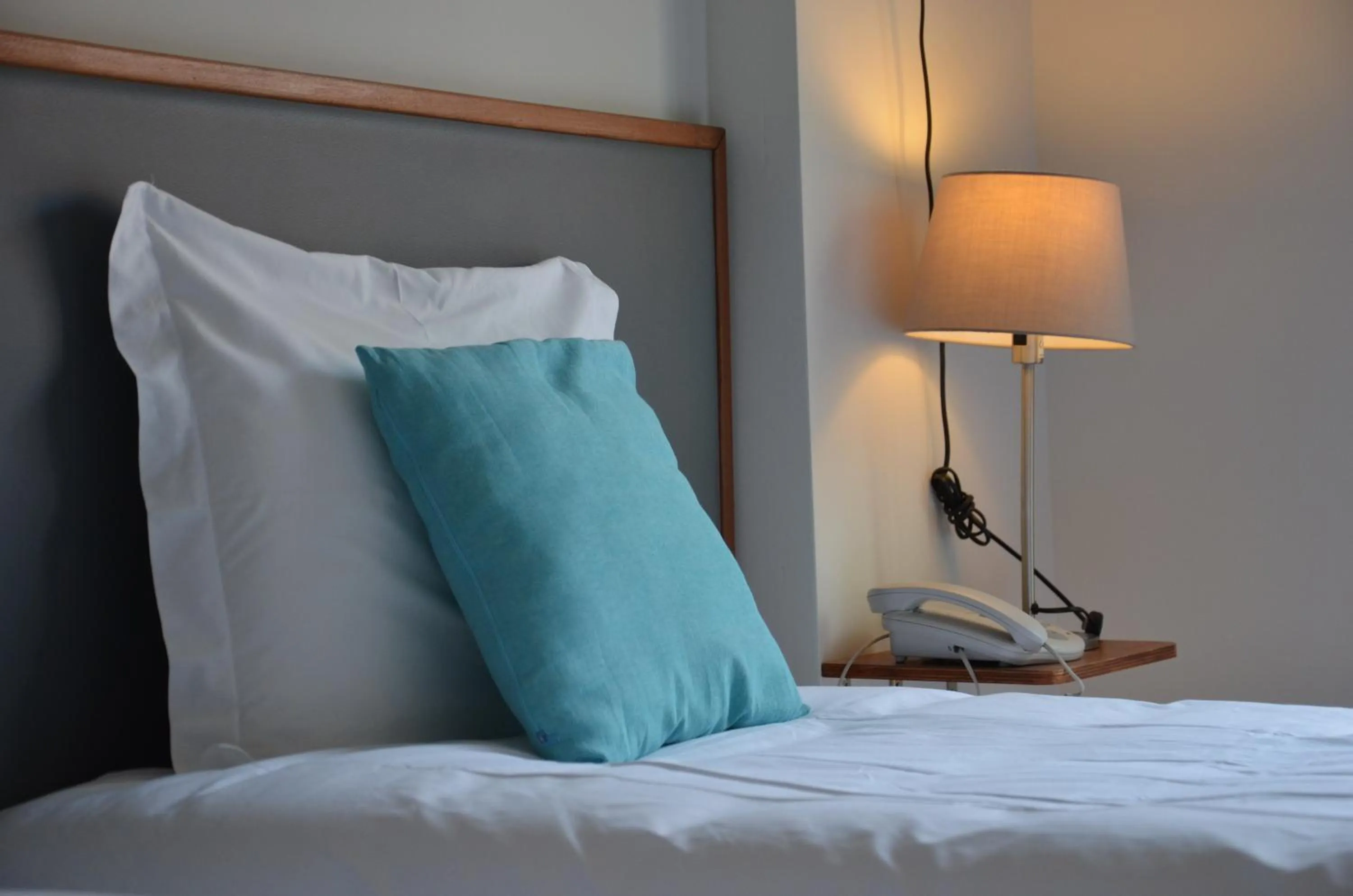 Bed in Hotel Girassol