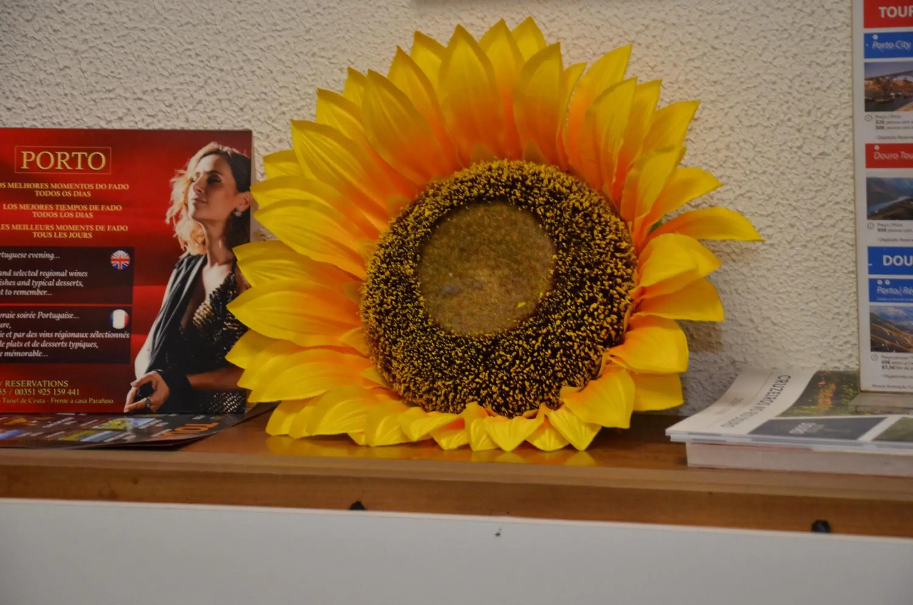 Lobby or reception in Hotel Girassol Lobby or reception in Hotel Girassol